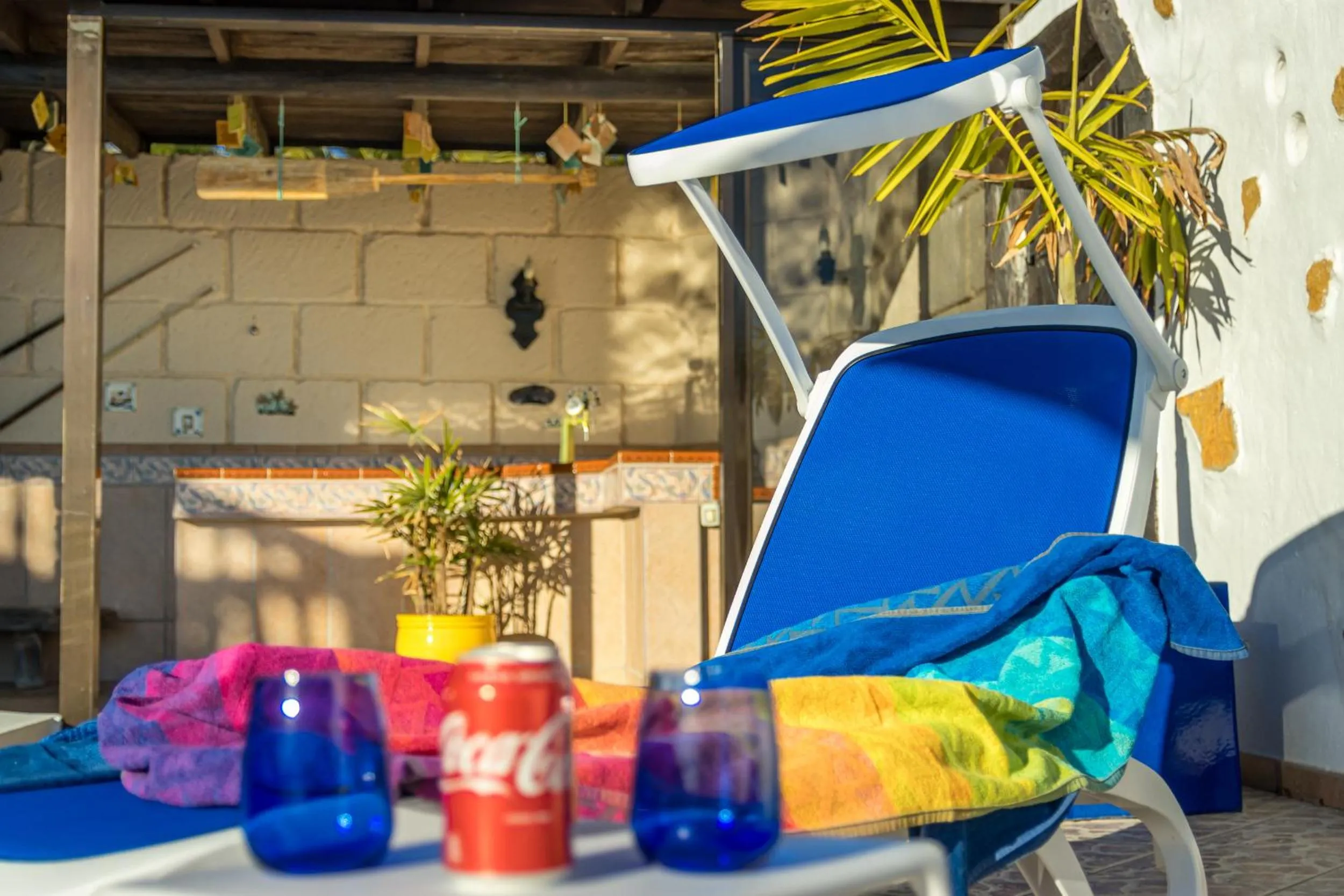 Solarium in CASANTILVIA heated pool paradise