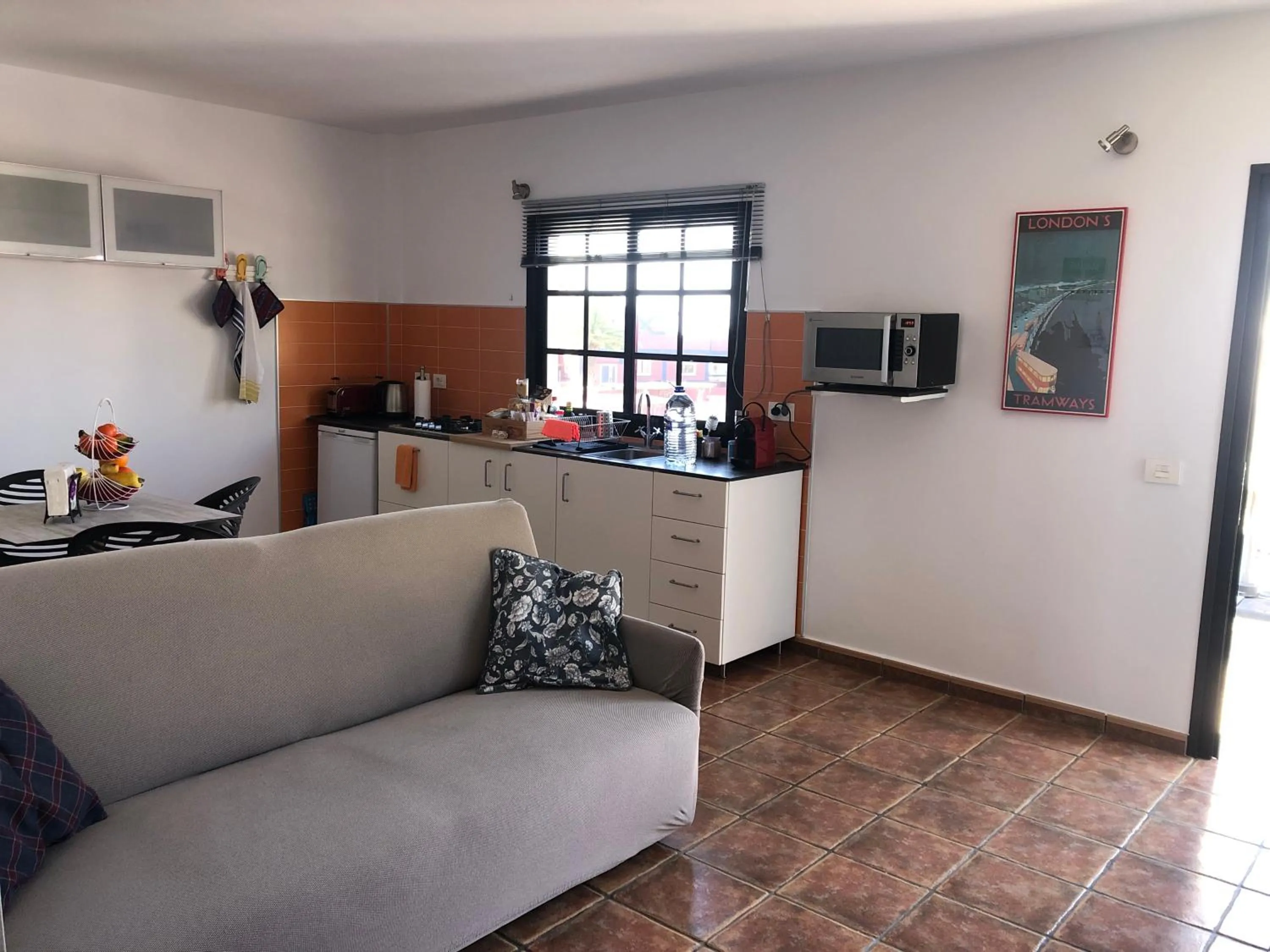 Living room in CASANTILVIA heated pool paradise