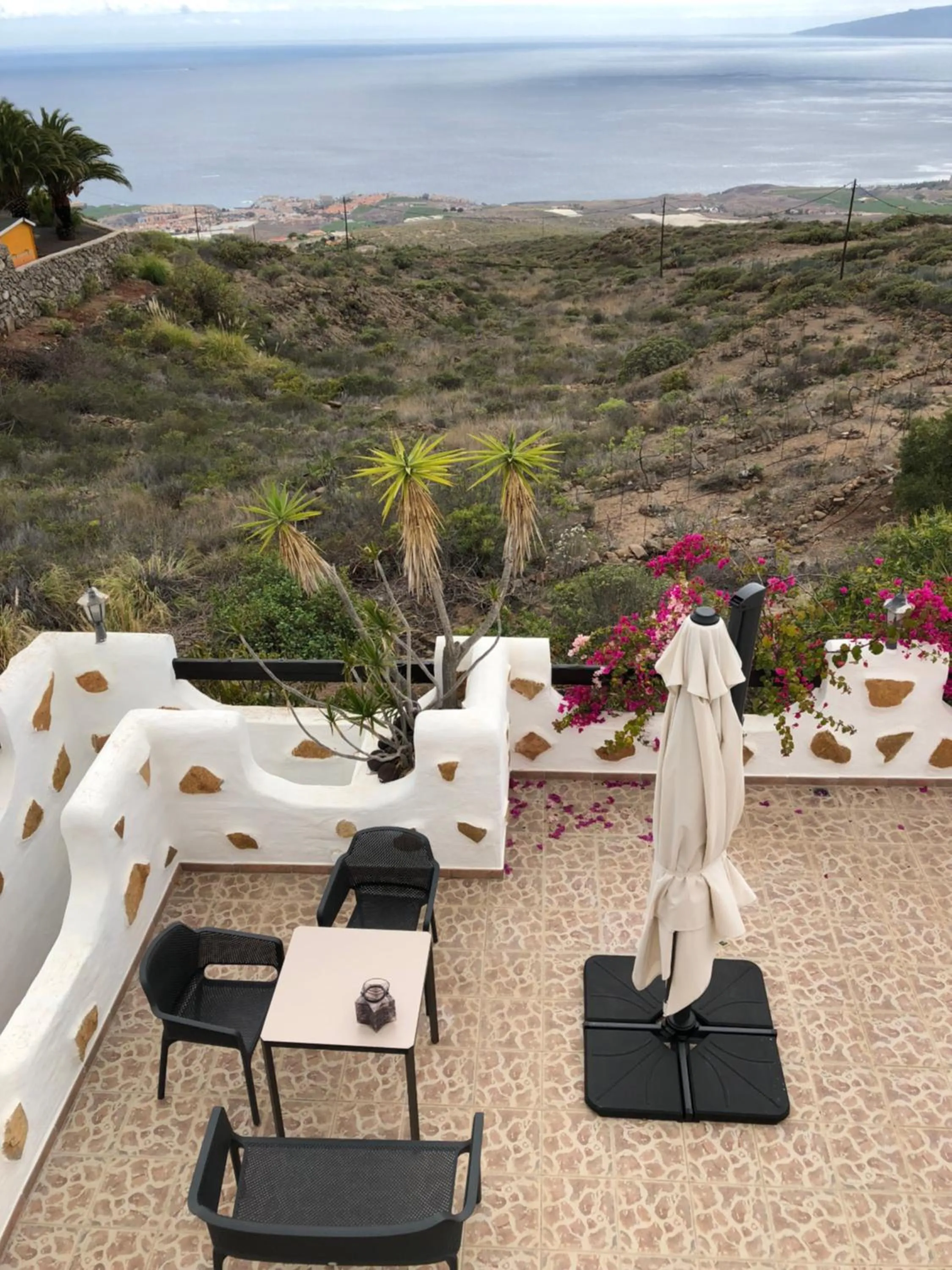 Balcony/Terrace in CASANTILVIA heated pool paradise