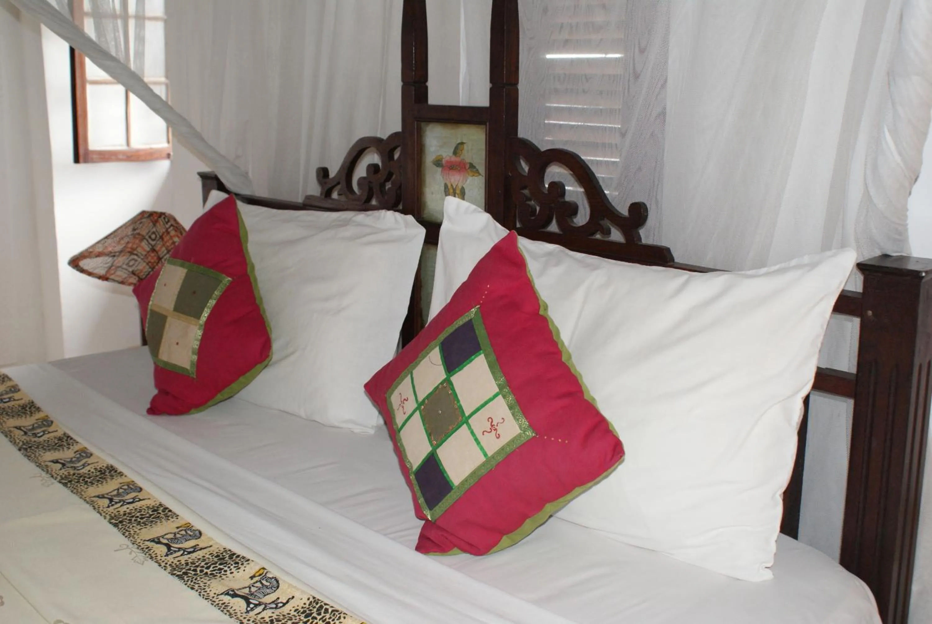 Bed in The Swahili House