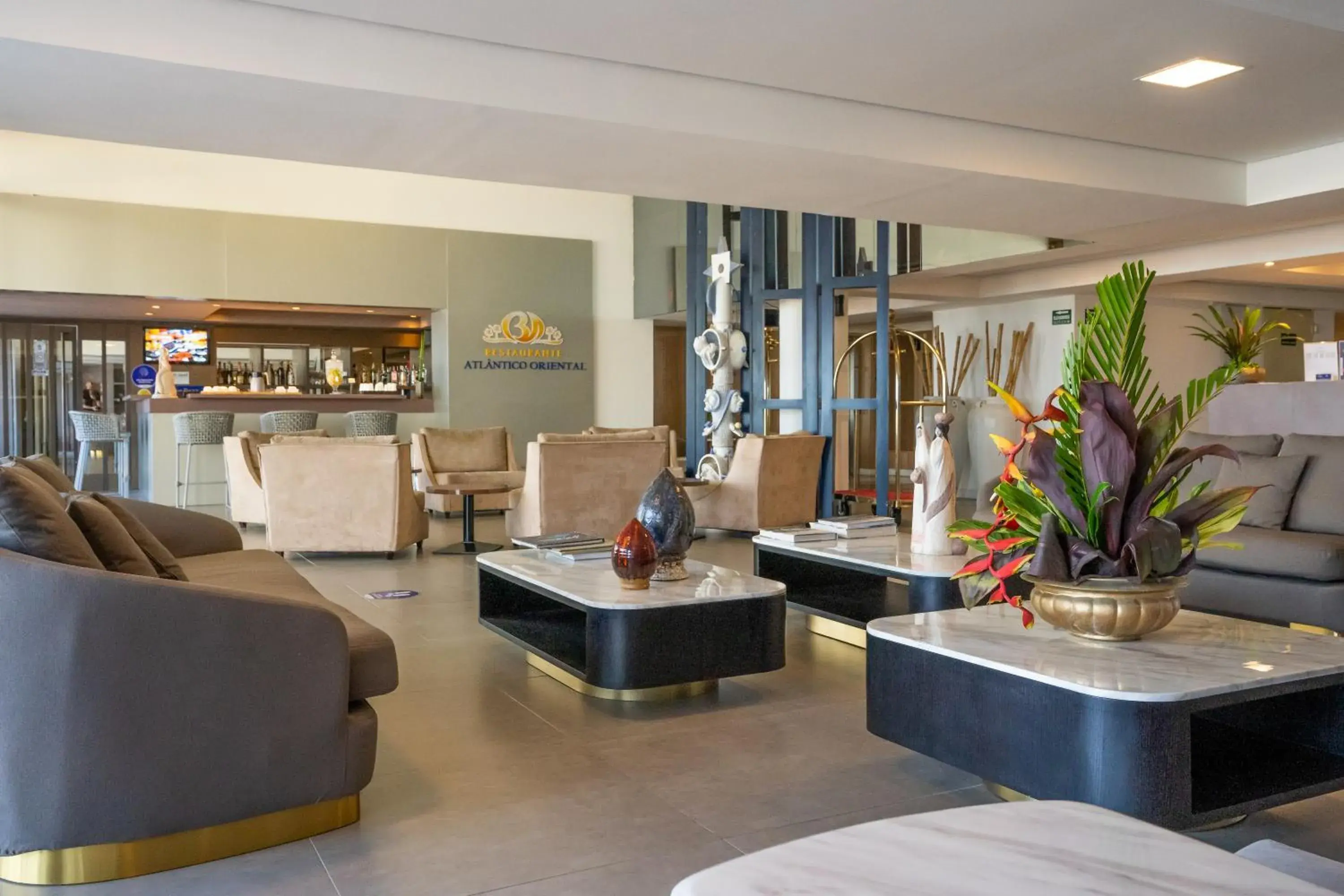 Living room in Hotel Cabo Branco Atlântico Living room in Hotel Cabo Branco Atlântico