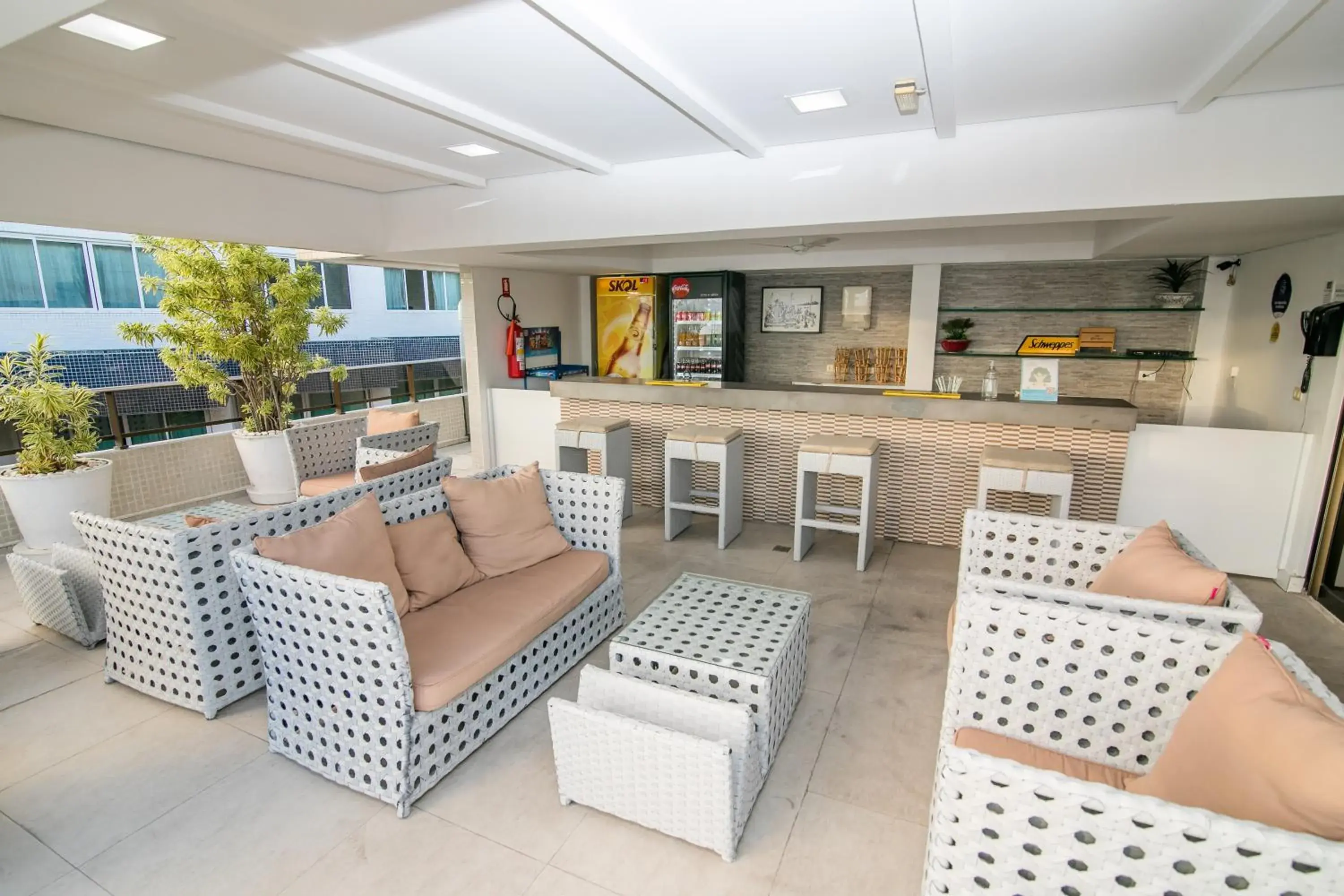 Lounge or bar in Hotel Cabo Branco Atlântico Lounge or bar in Hotel Cabo Branco Atlântico