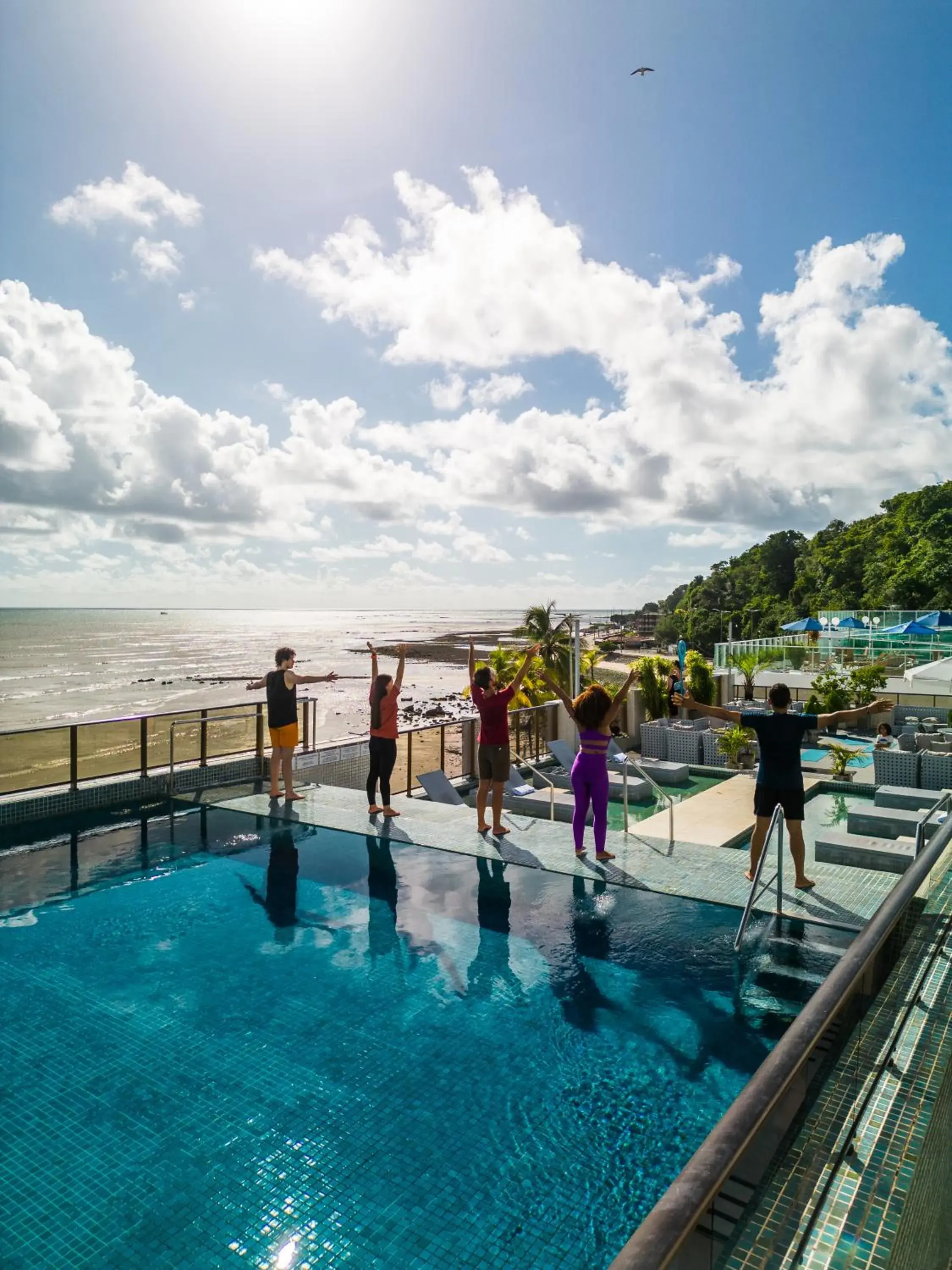 Swimming pool in Hotel Cabo Branco Atlântico Swimming pool in Hotel Cabo Branco Atlântico