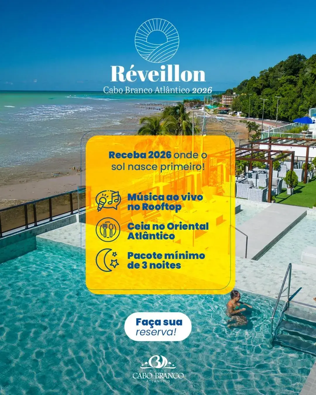 Swimming pool in Hotel Cabo Branco Atlântico Swimming pool in Hotel Cabo Branco Atlântico