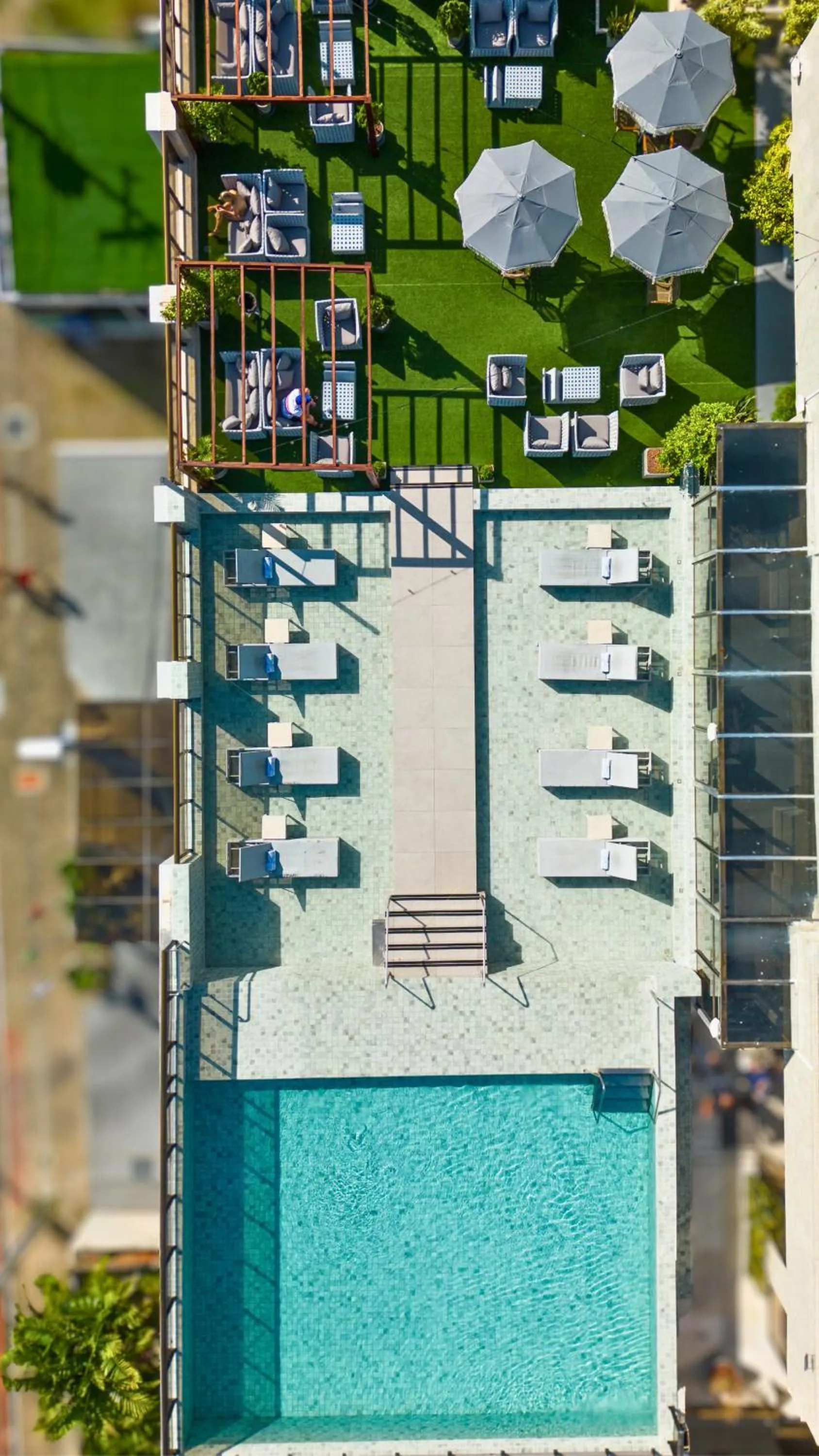 Swimming pool in Hotel Cabo Branco Atlântico