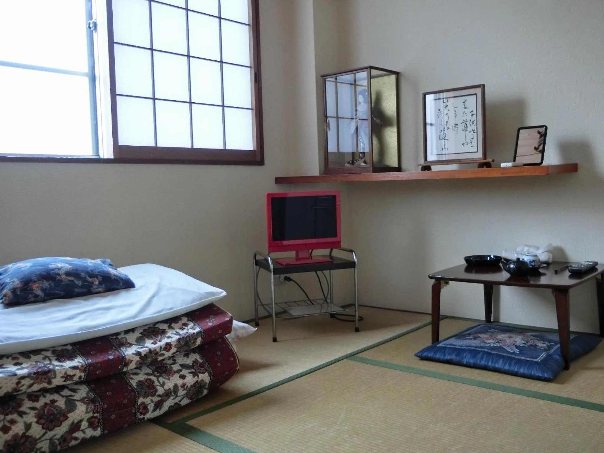 Bed in Ryokan Suzukisou-10 tatami mats room No bath and toilet- Vacation STAY 17872