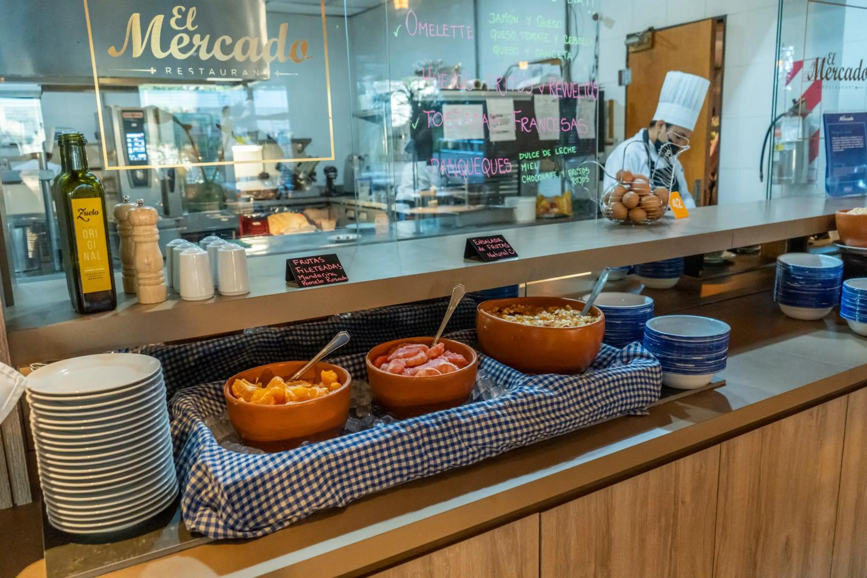 Breakfast in Hilton Garden Inn Tucuman