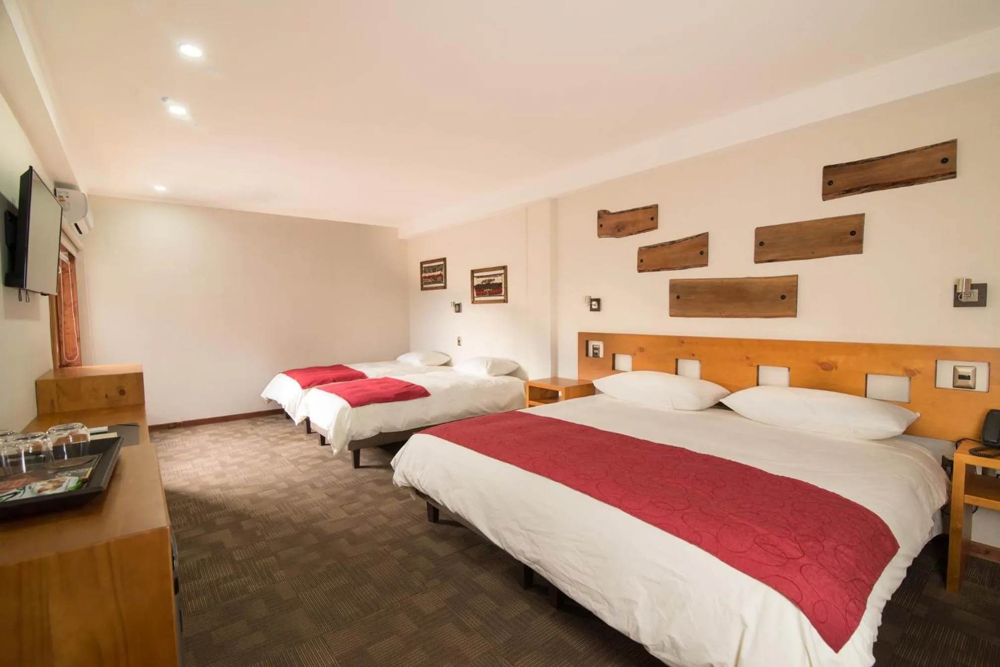 Bed in Hotel Pucón Indómito
