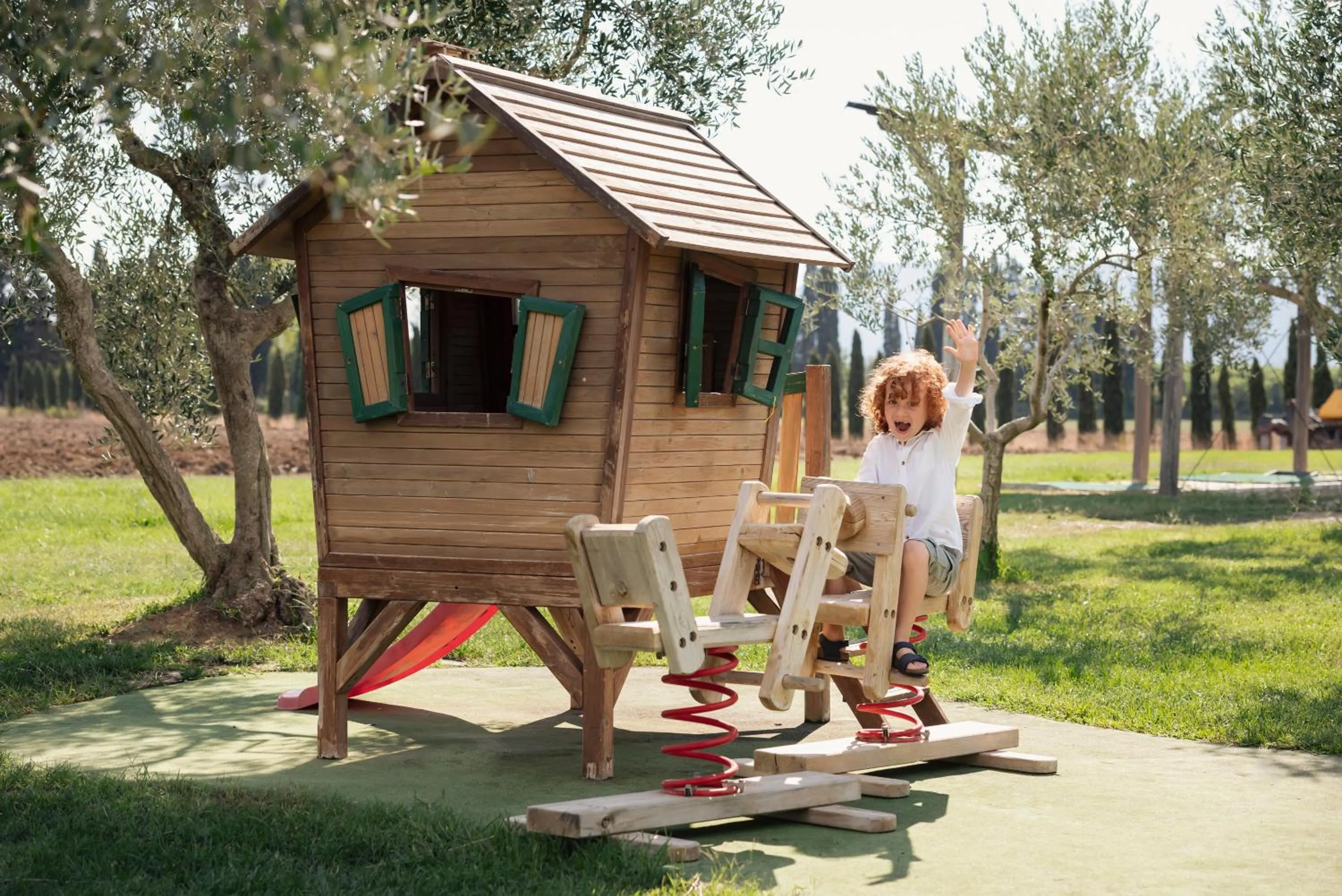 Children play ground in Guadalupe Tuscany Resort