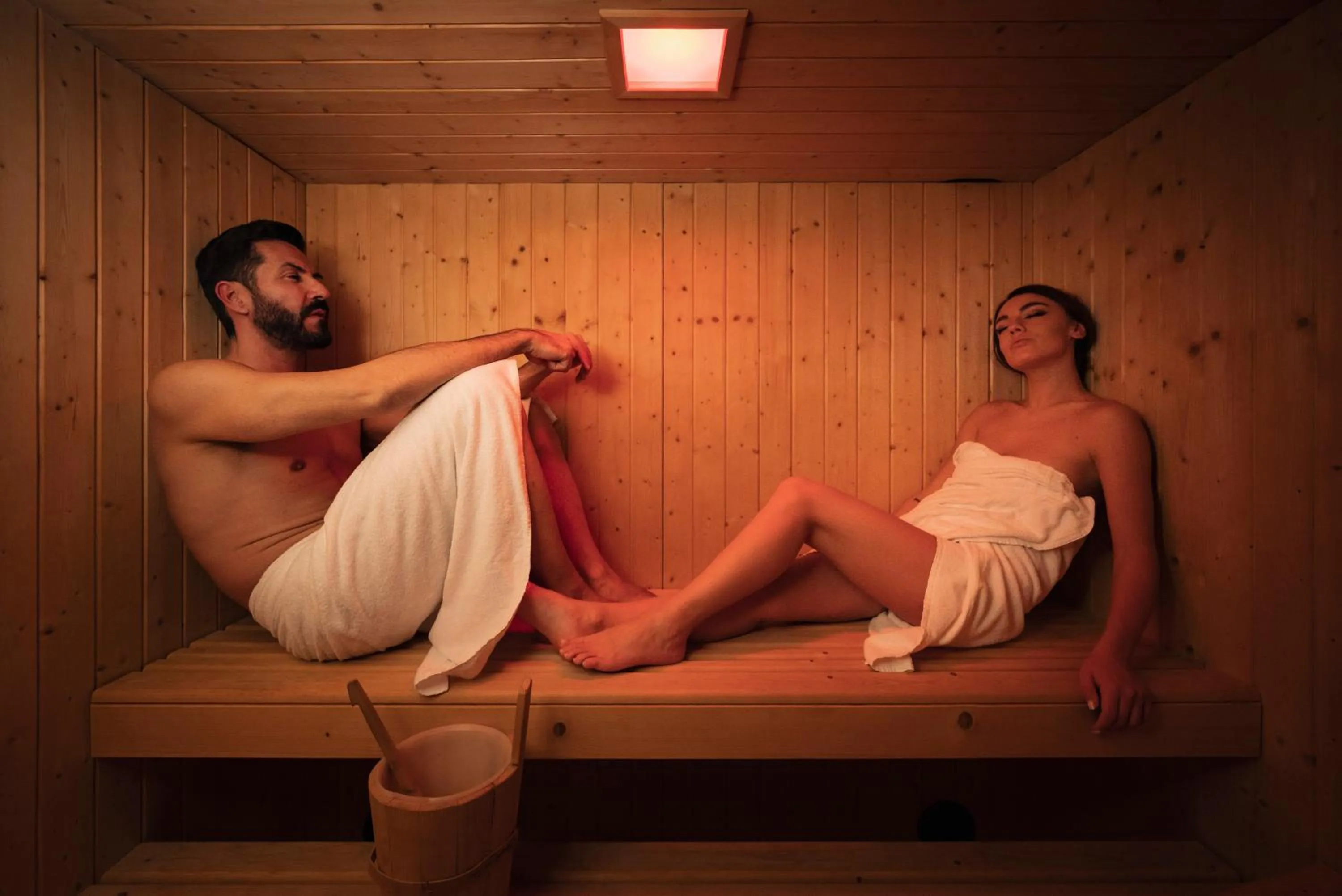 Sauna in Guadalupe Tuscany Resort