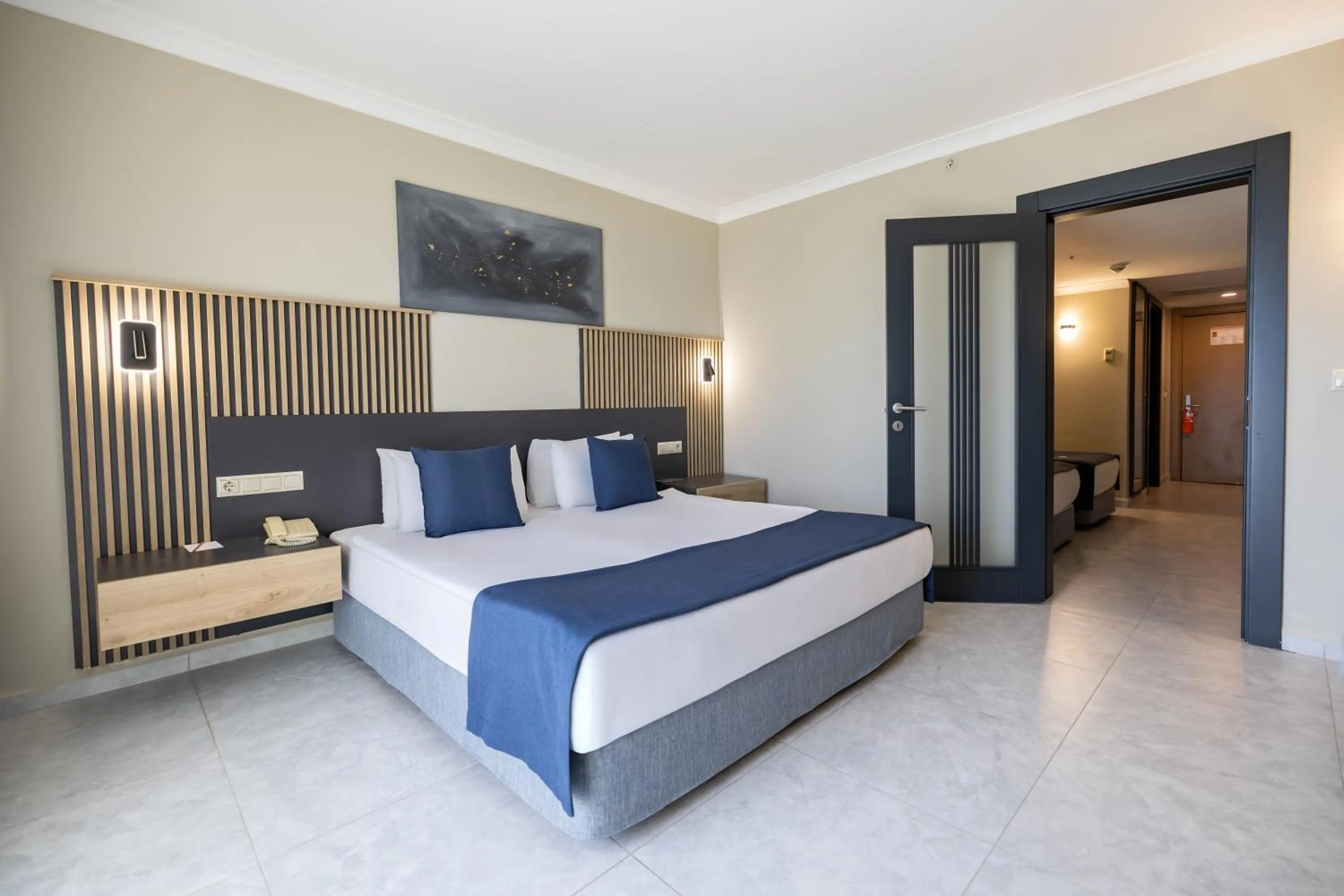 Photo of the whole room, Bed in Yasmin Bodrum Resort