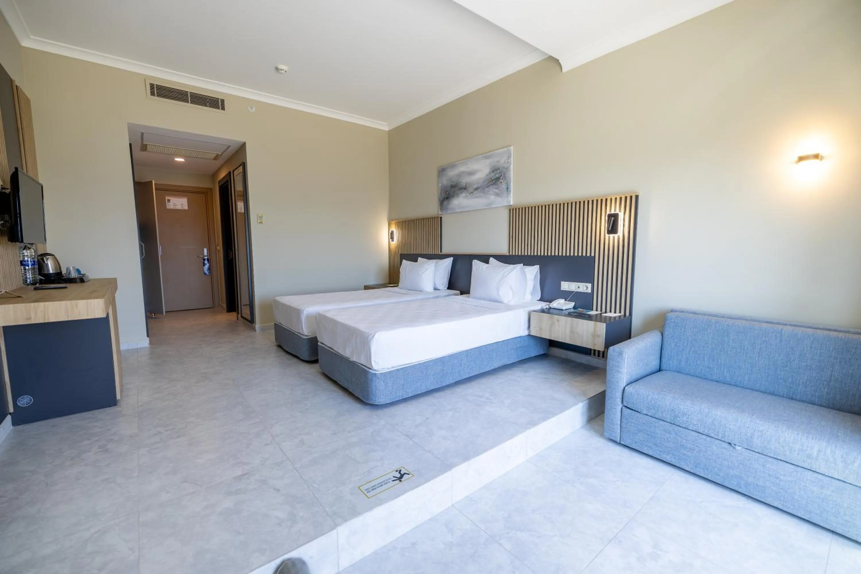 Photo of the whole room, Bed in Yasmin Bodrum Resort