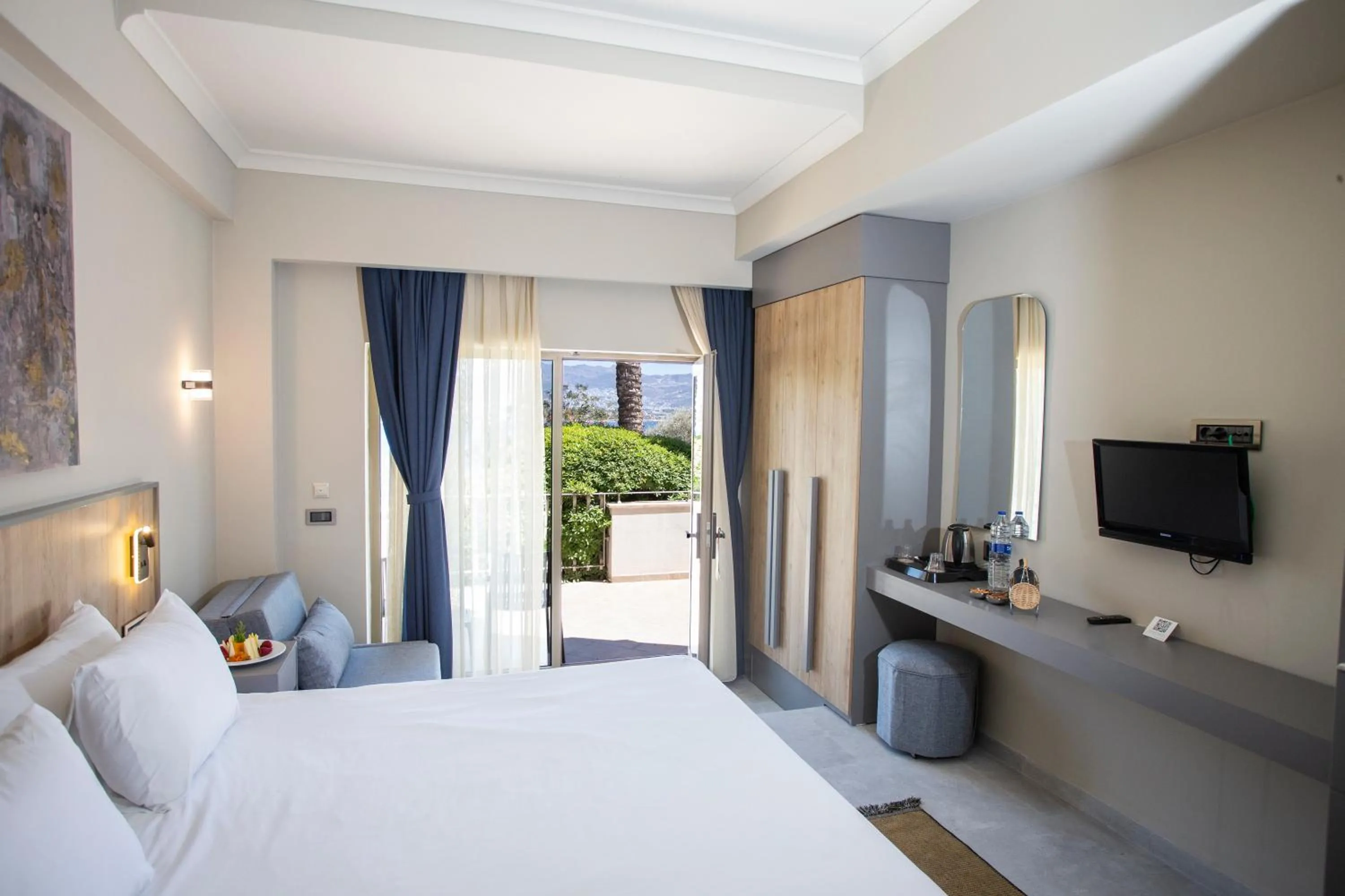 Photo of the whole room, Bed in Yasmin Bodrum Resort