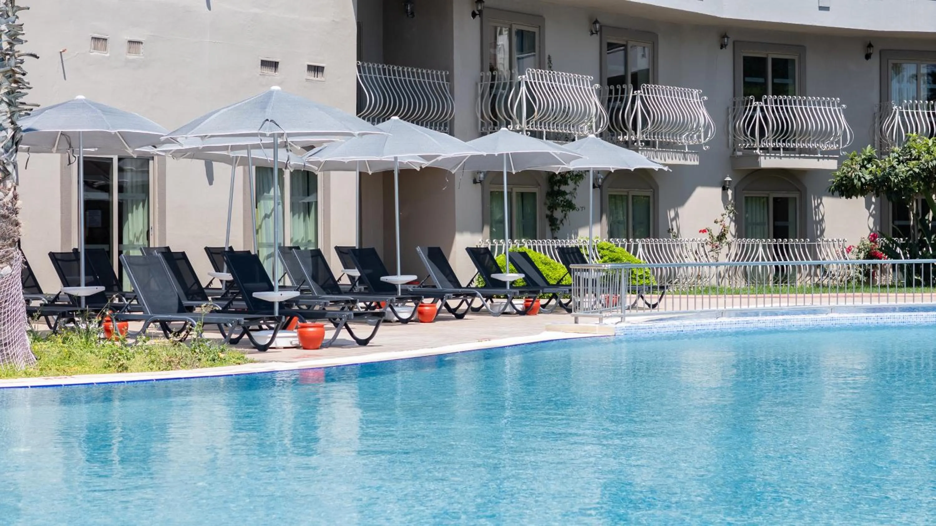 Pool view in Yasmin Bodrum Resort