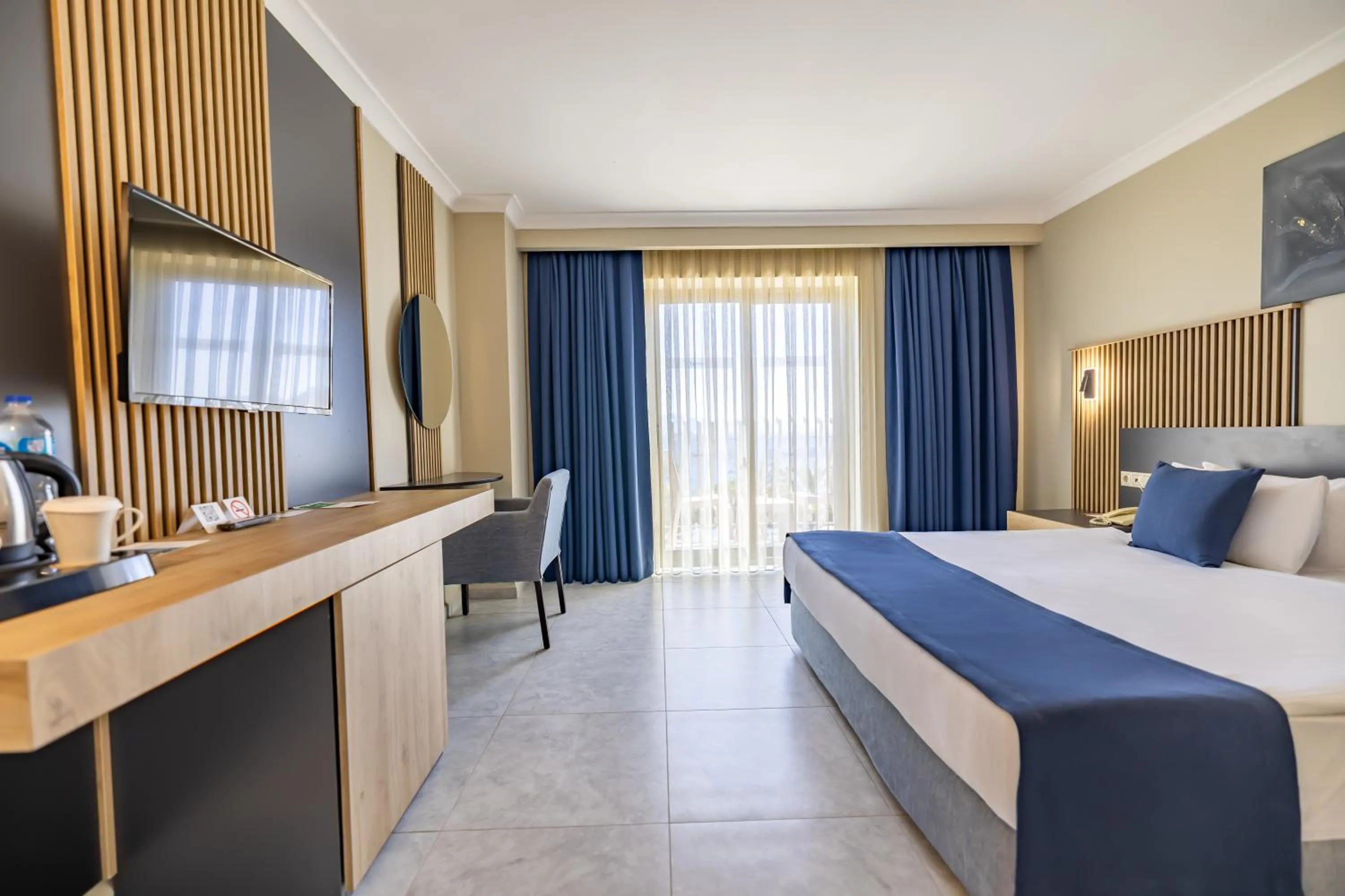 Photo of the whole room, Bed in Yasmin Bodrum Resort