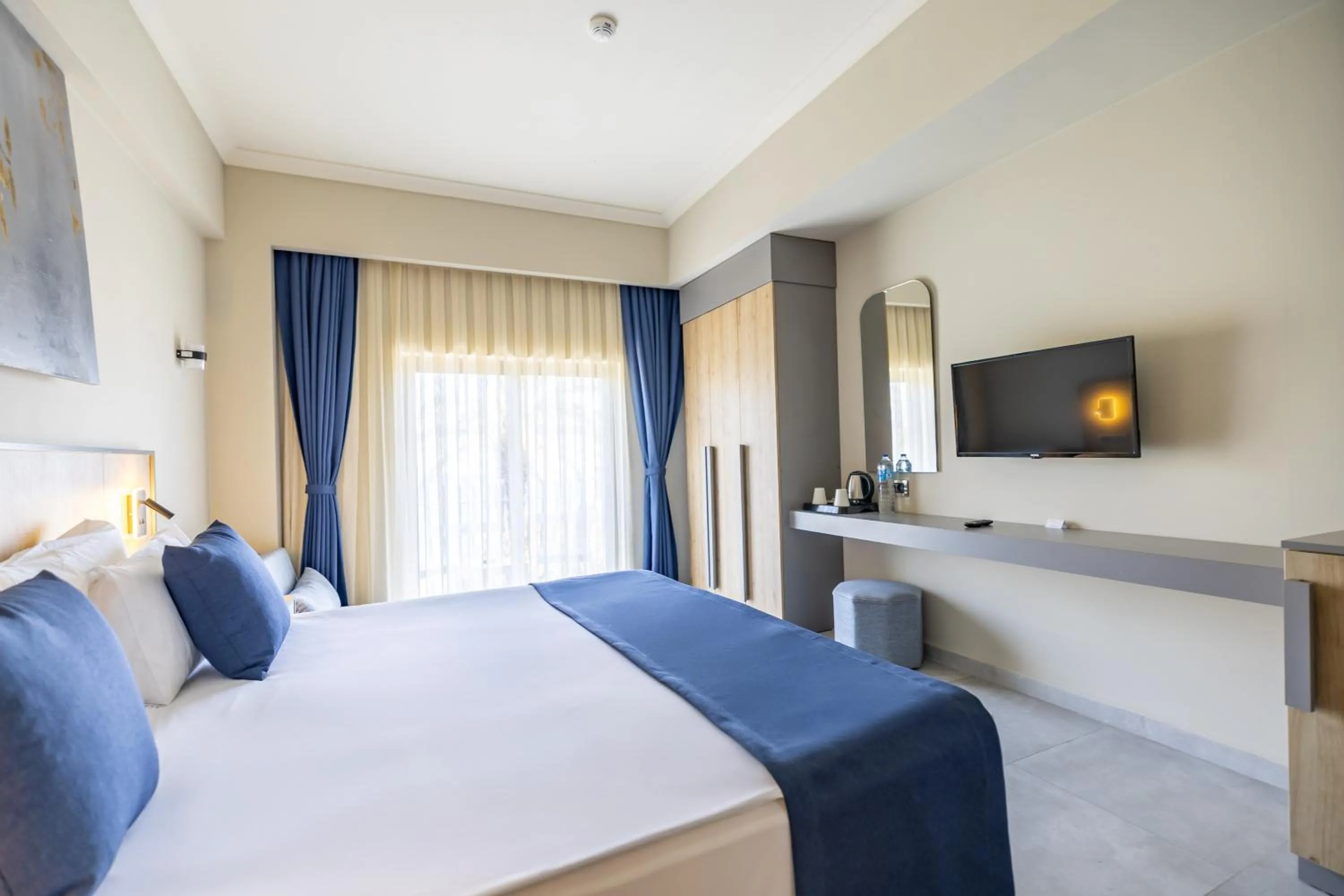 Photo of the whole room, Bed in Yasmin Bodrum Resort