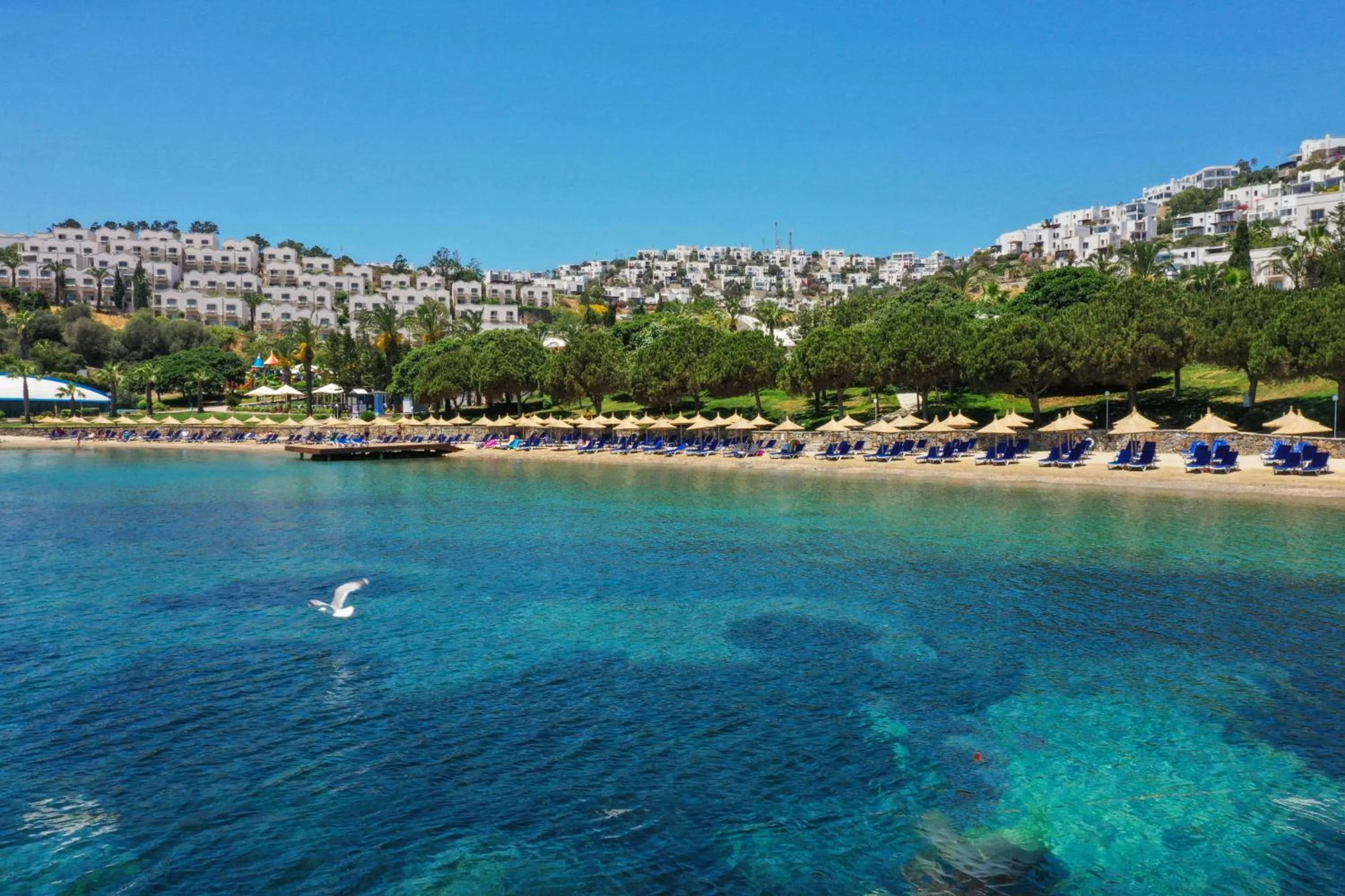 Sea view in Yasmin Bodrum Resort
