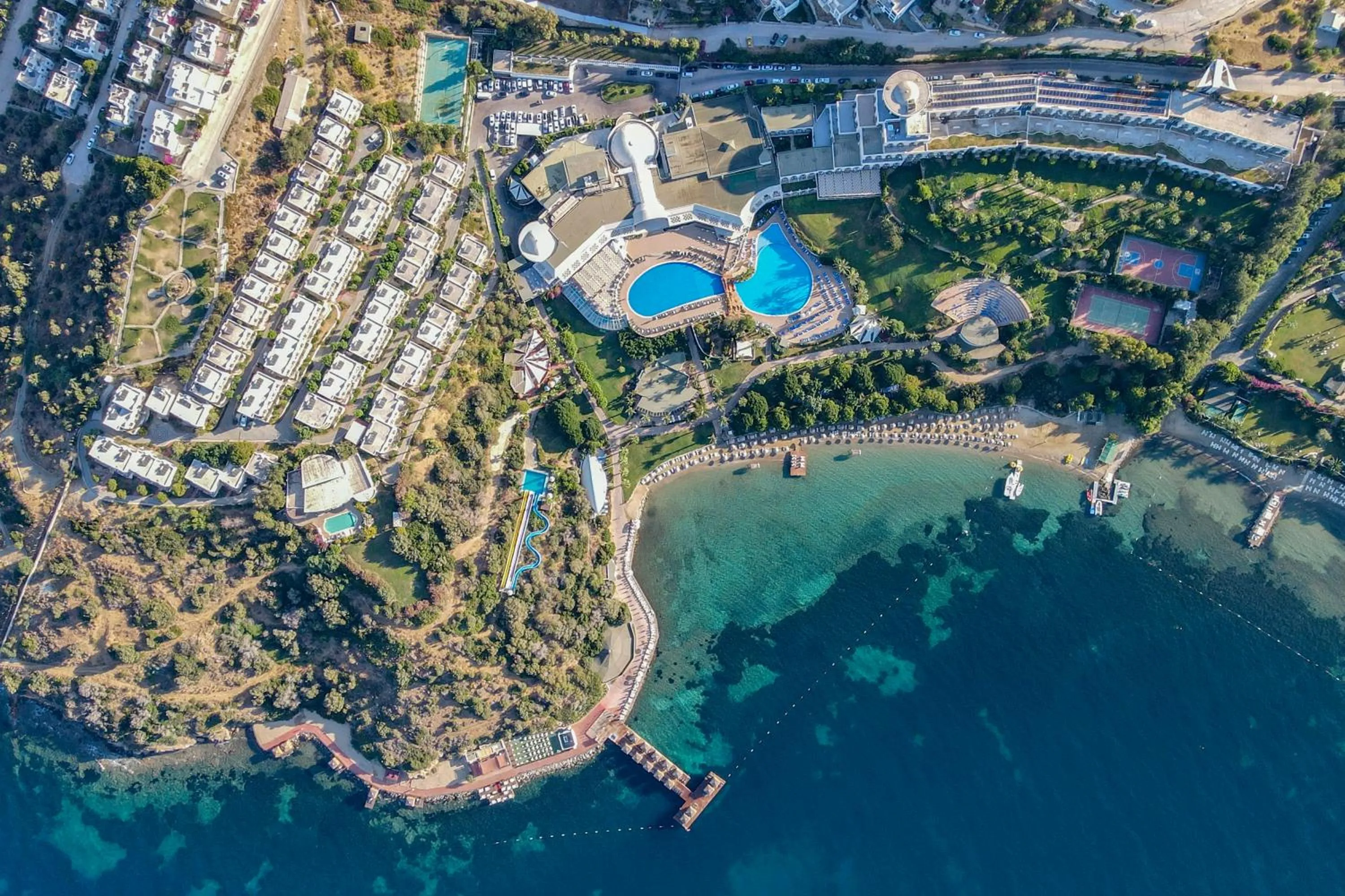 Bird's eye view in Yasmin Bodrum Resort