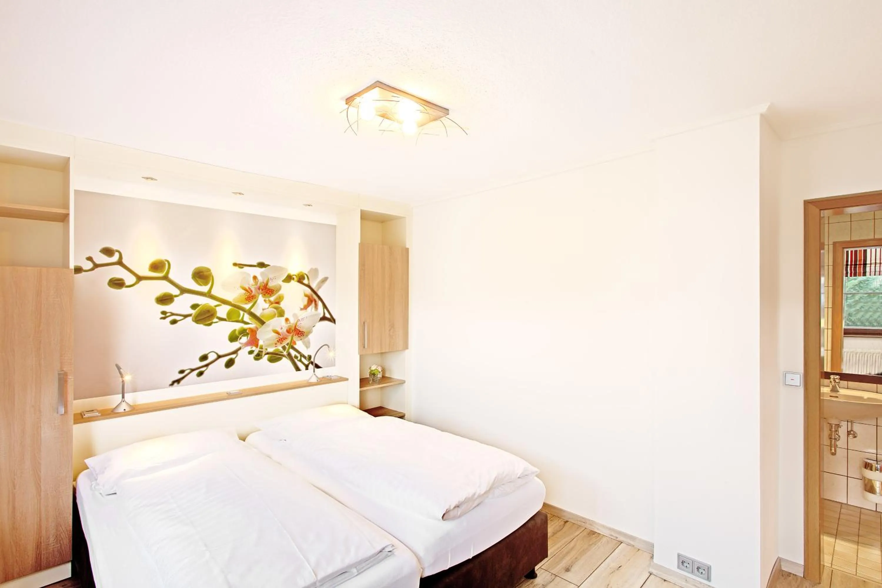 Bed in Landgasthof Druschel