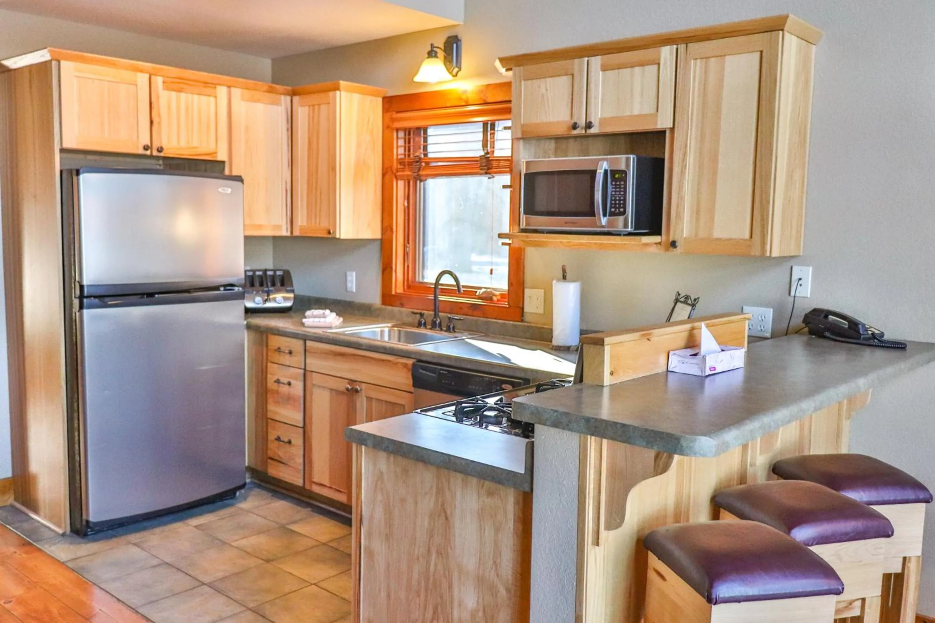 Kitchen or kitchenette in Good Ol Days Resort