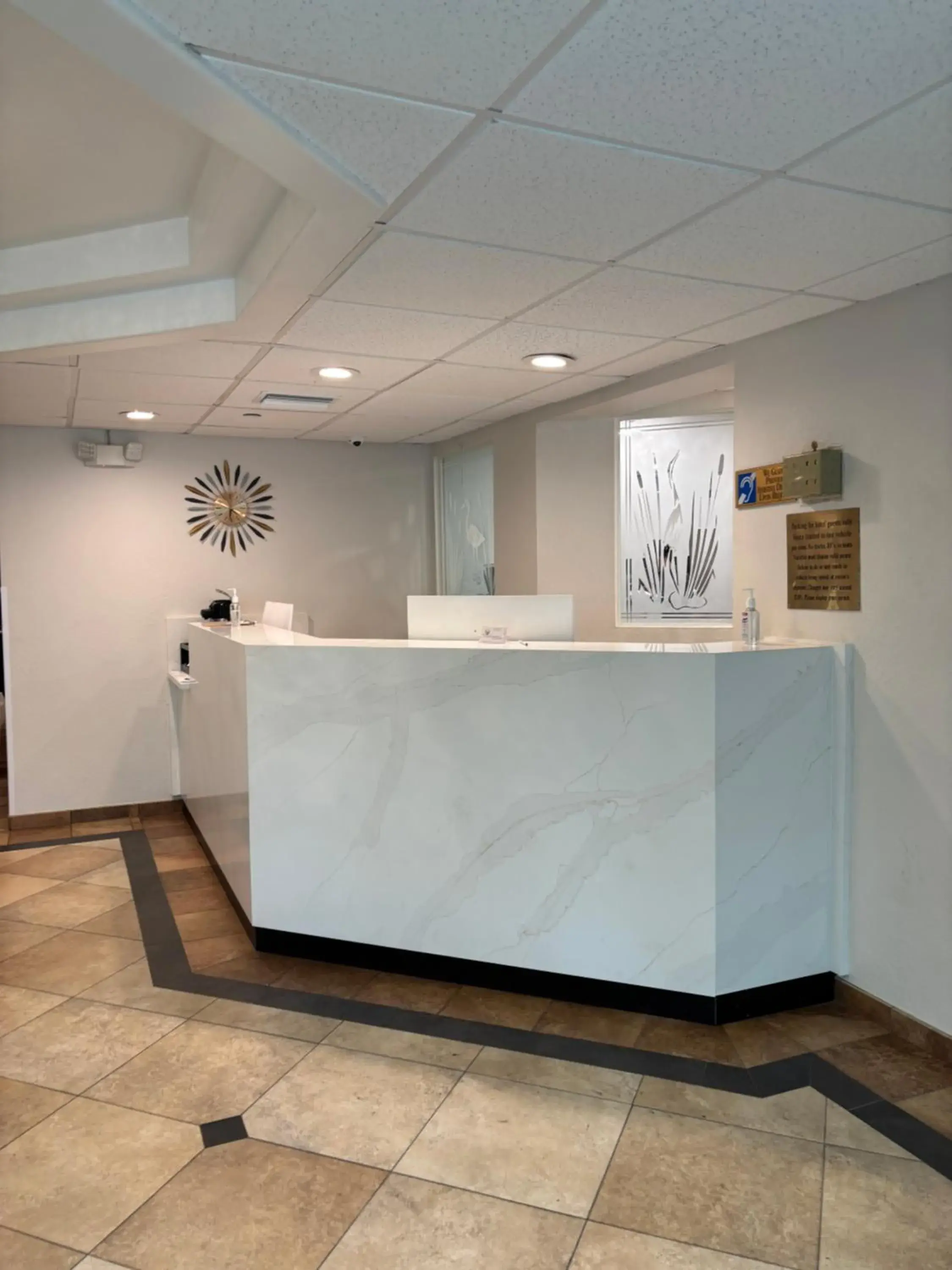 Lobby or reception in Gulfview Hotel - On the Beach Lobby or reception in Gulfview Hotel - On the Beach