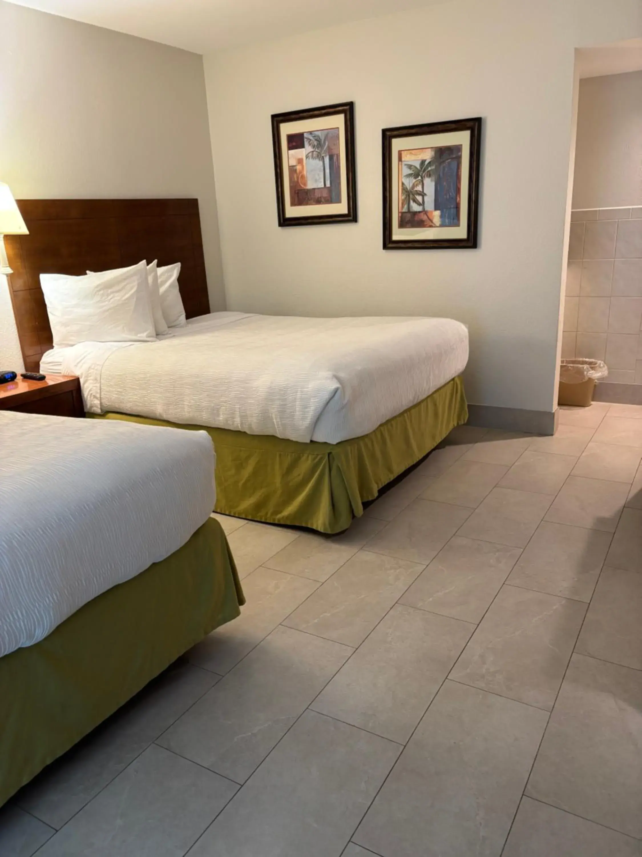 Bed in Gulfview Hotel - On the Beach Bed in Gulfview Hotel - On the Beach