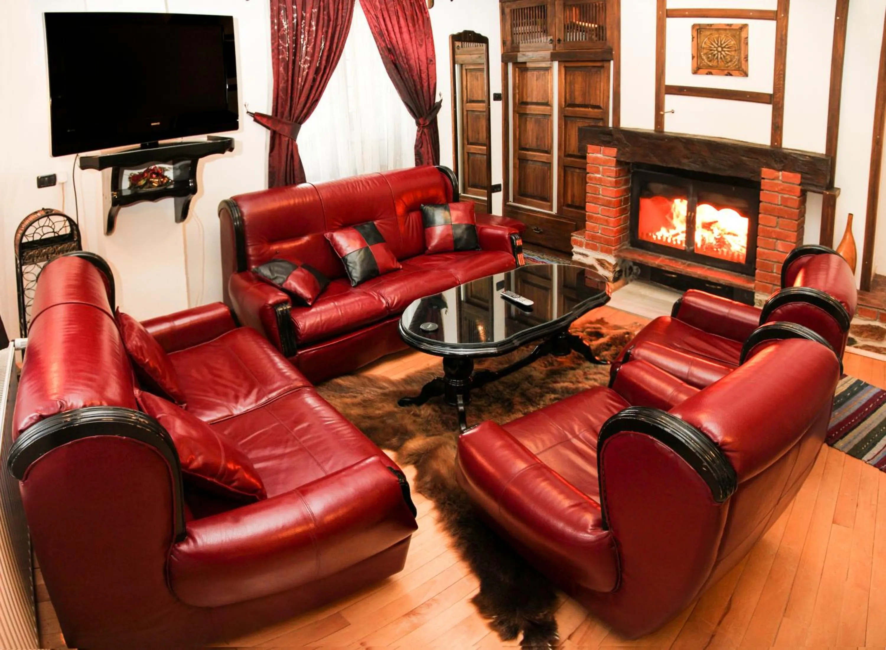 Lobby or reception in Hotel Manastir Berovo