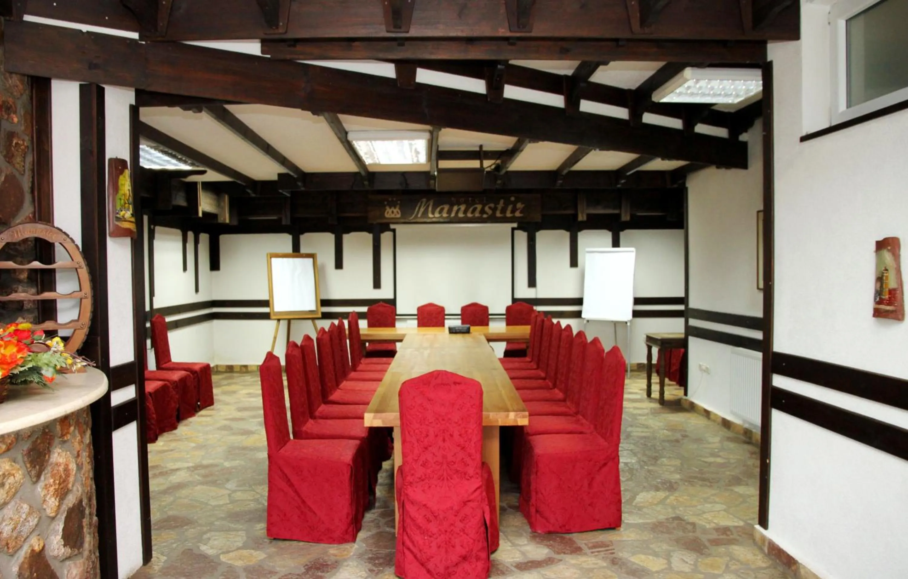 Decorative detail in Hotel Manastir Berovo