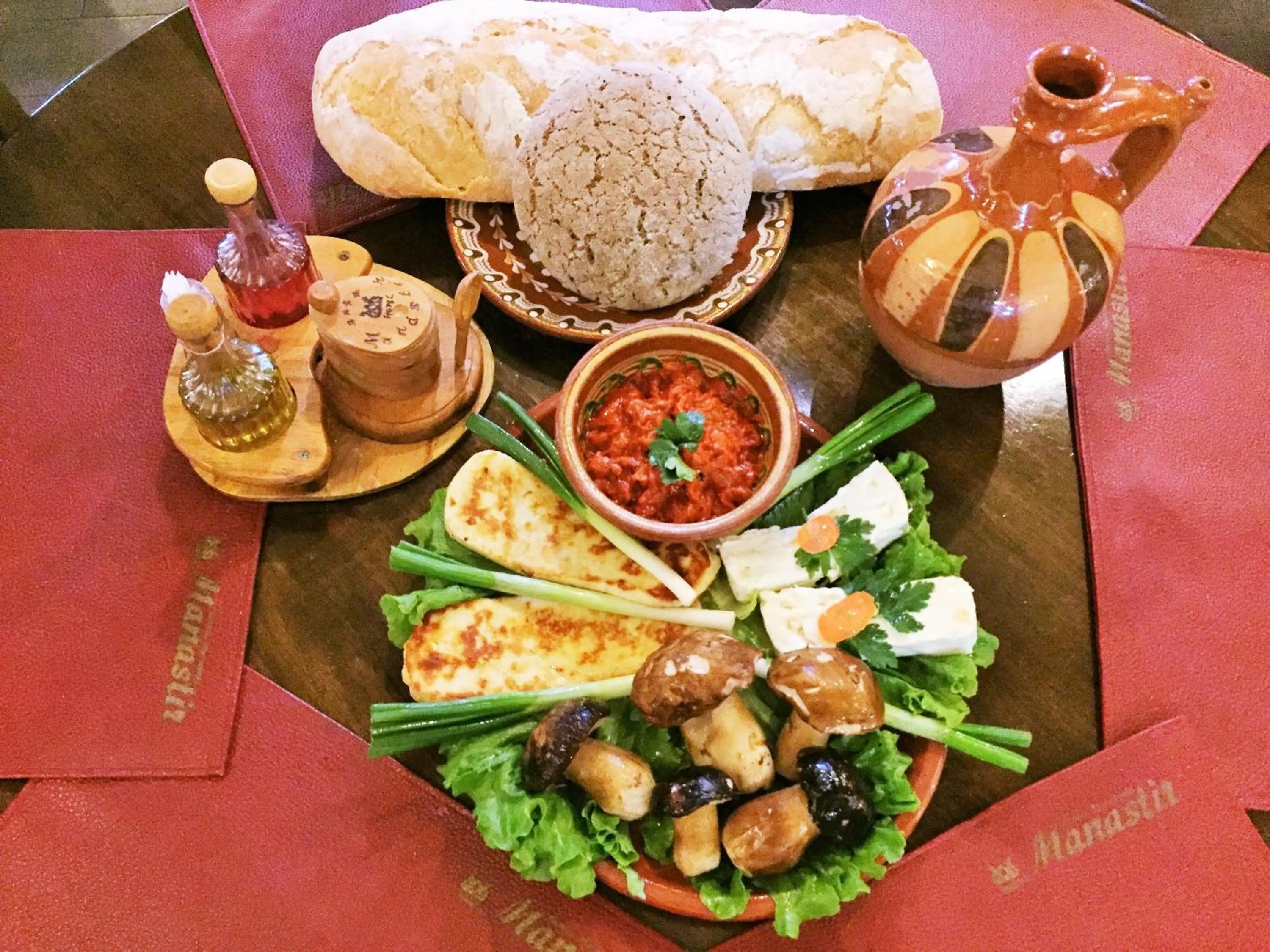 Dinner in Hotel Manastir Berovo