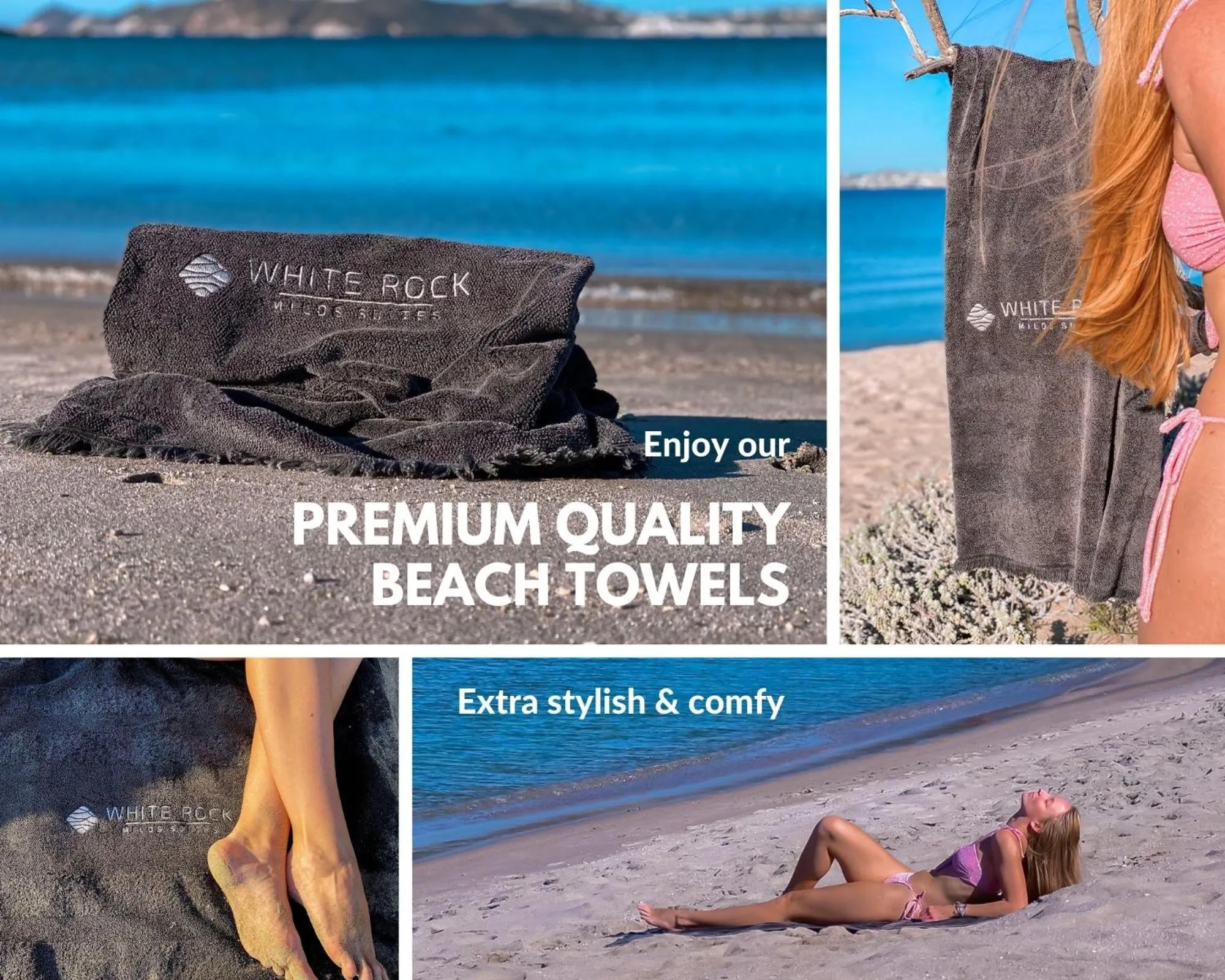 Beach in White Rock Milos Suites