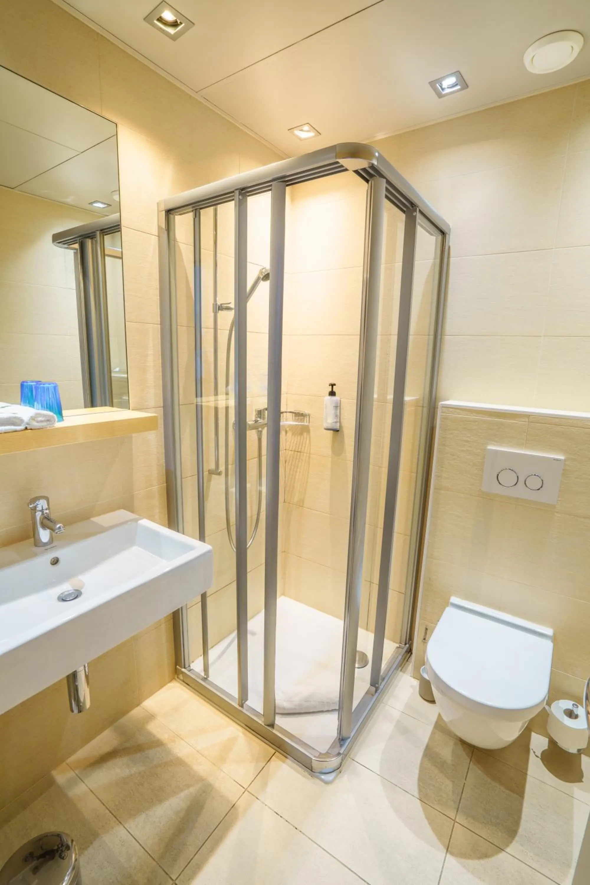 Shower in Rivage Hotel Restaurant Lutry