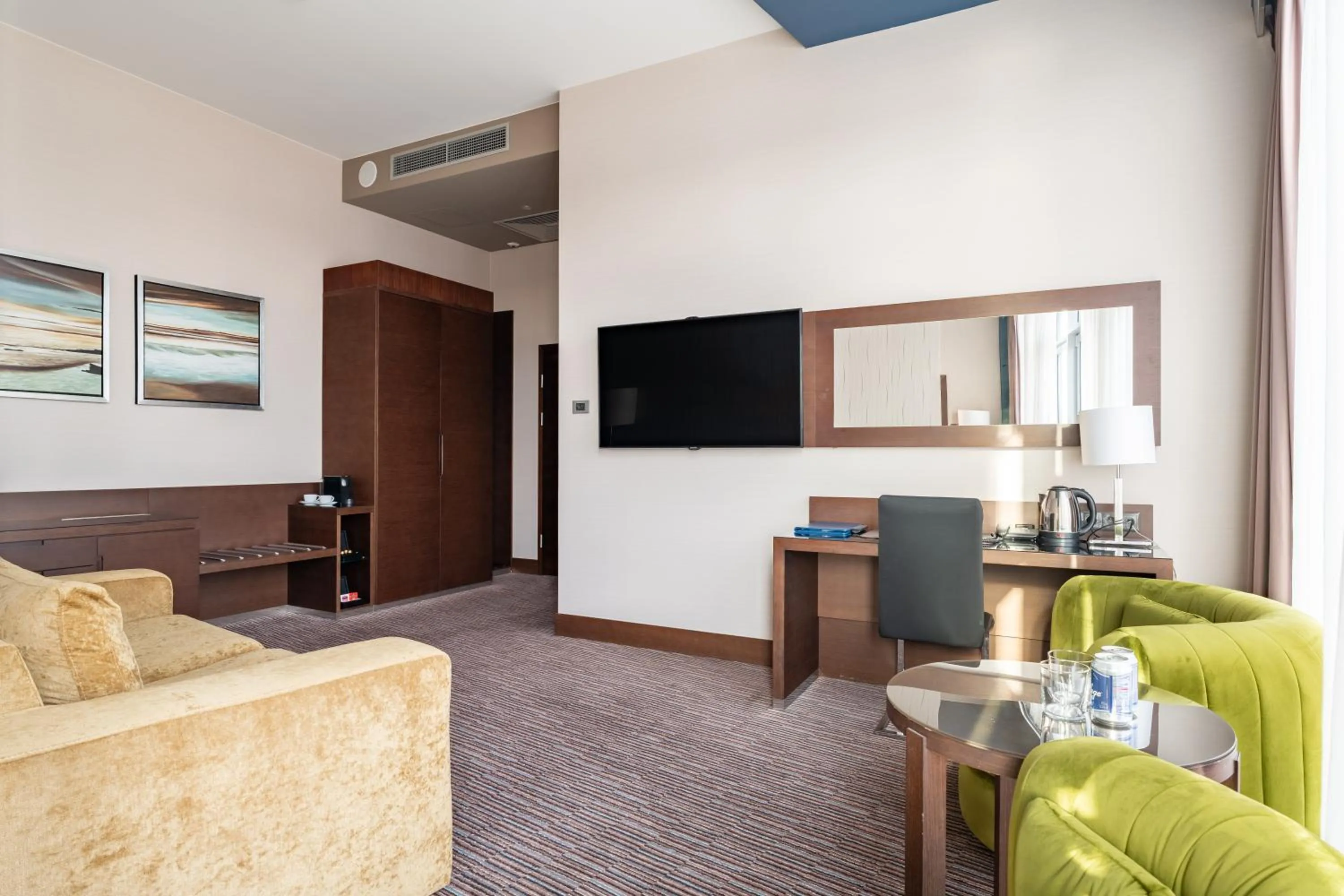 Seating area in Copernicus Toruń Hotel