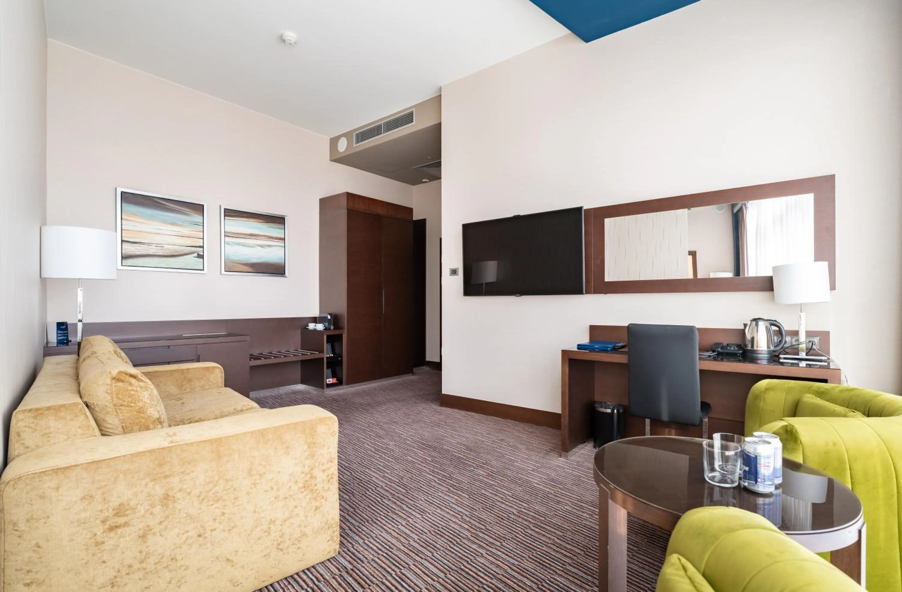 Seating area in Copernicus Toruń Hotel