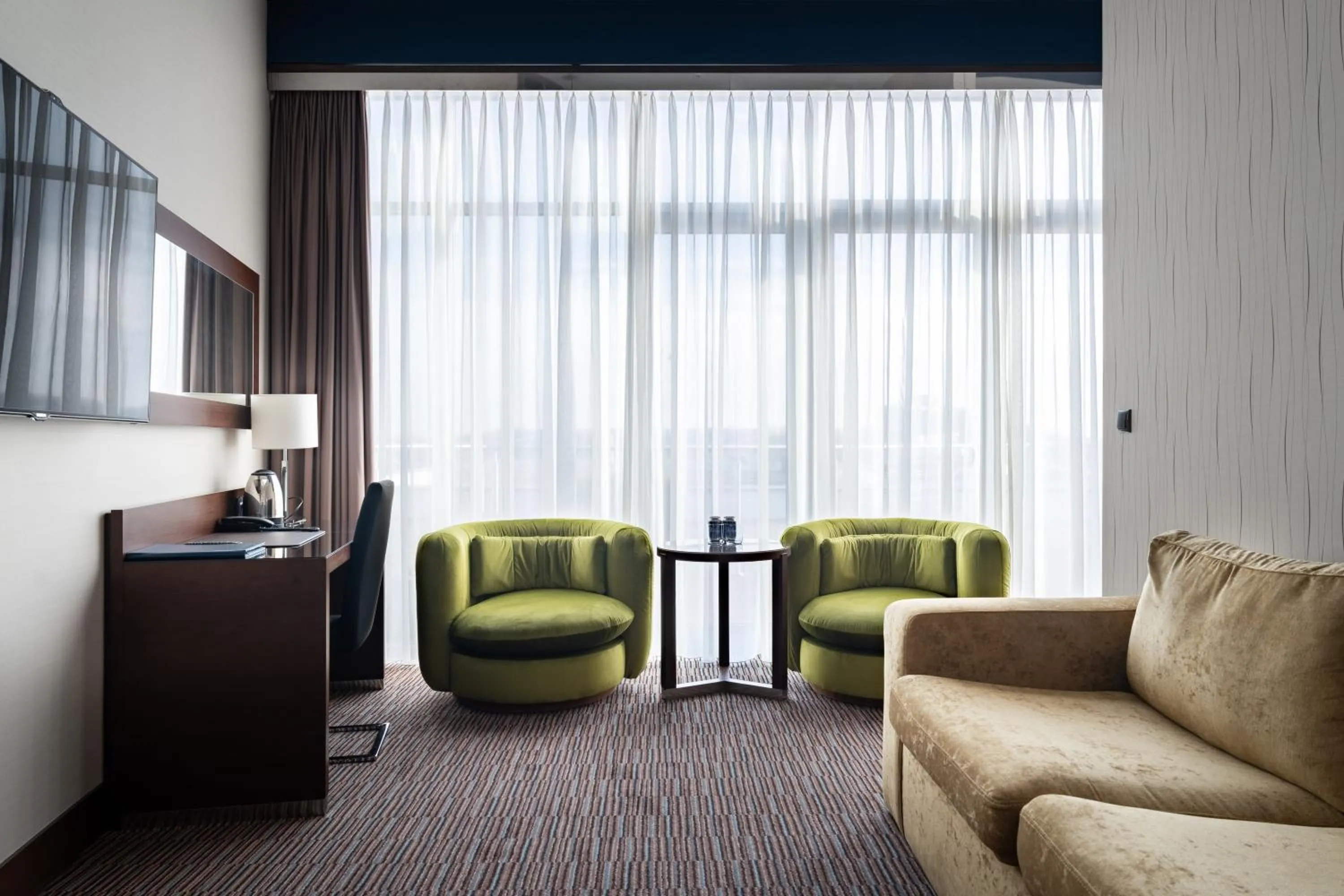 Seating area in Copernicus Toruń Hotel