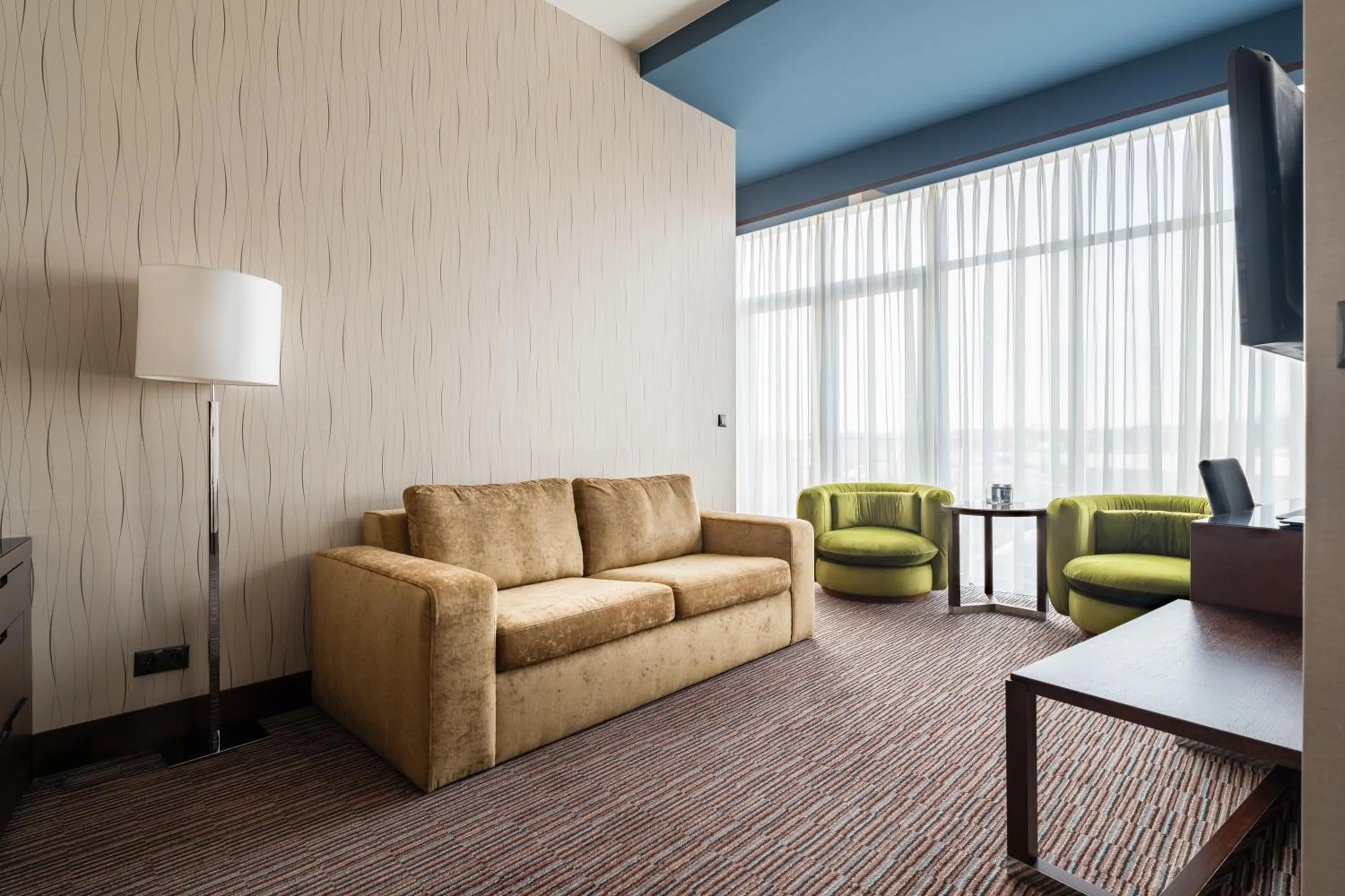 Seating area in Copernicus Toruń Hotel