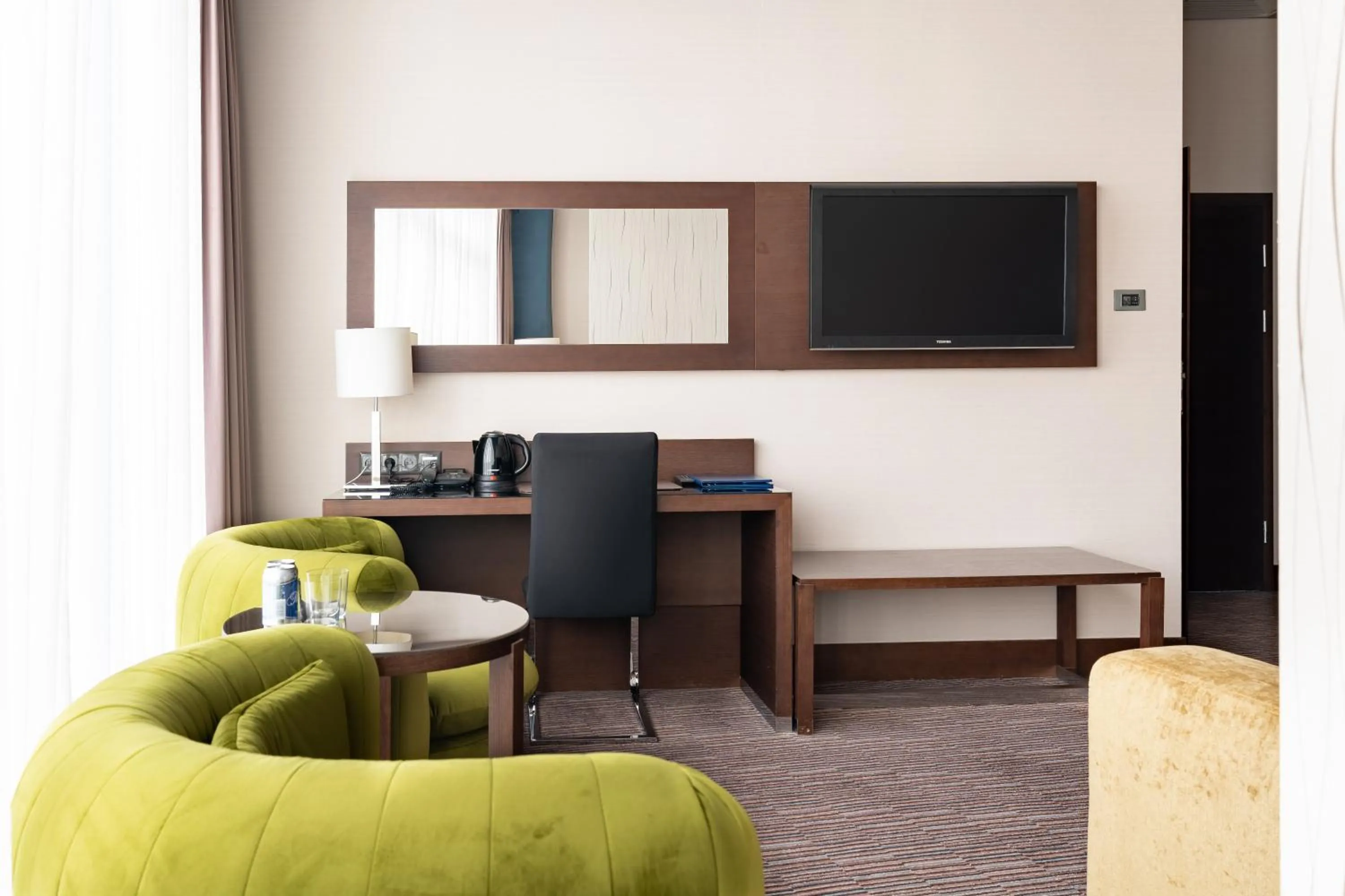 Seating area in Copernicus Toruń Hotel