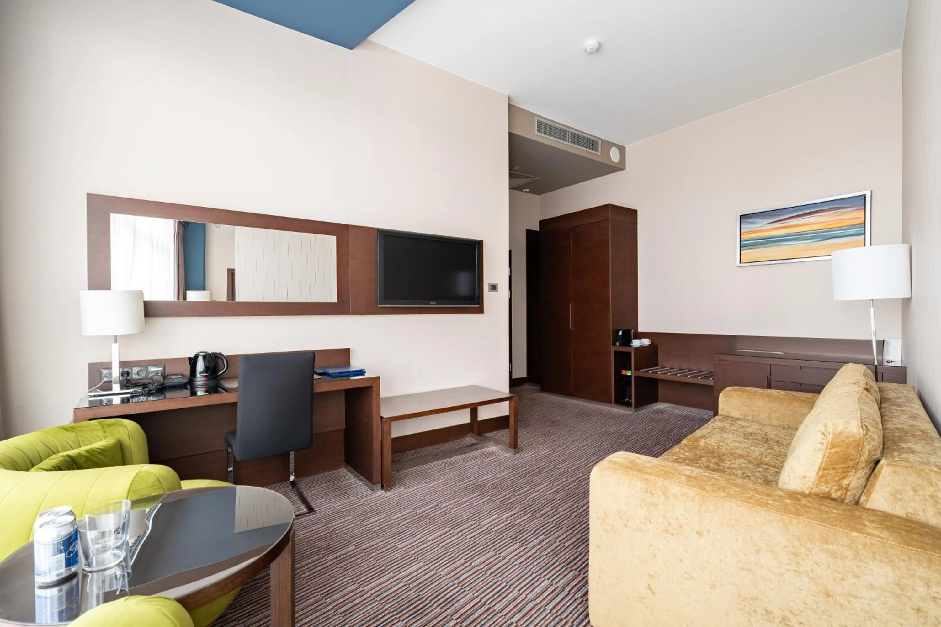 Seating area in Copernicus Toruń Hotel