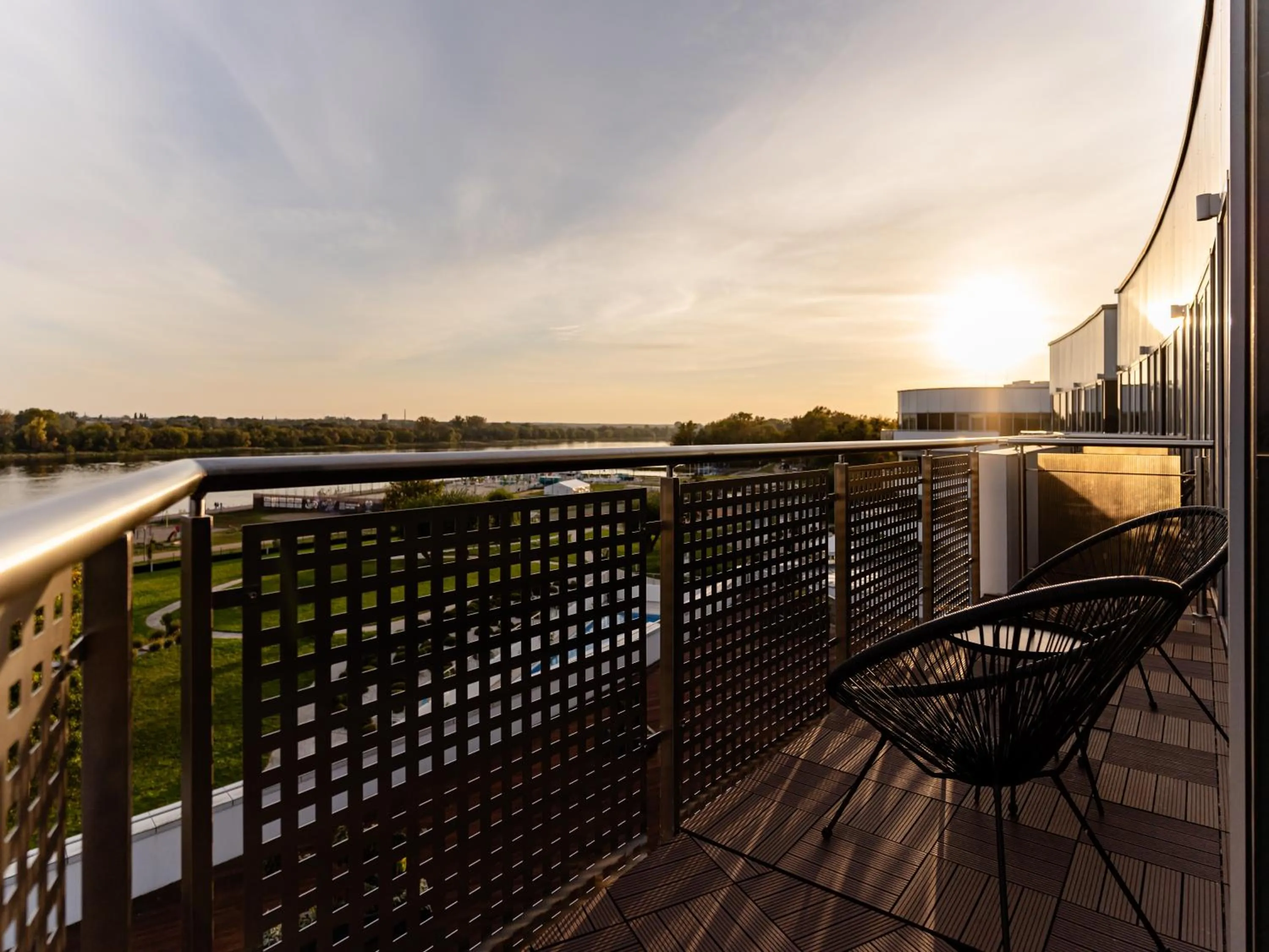 Balcony/Terrace in Copernicus Toruń Hotel