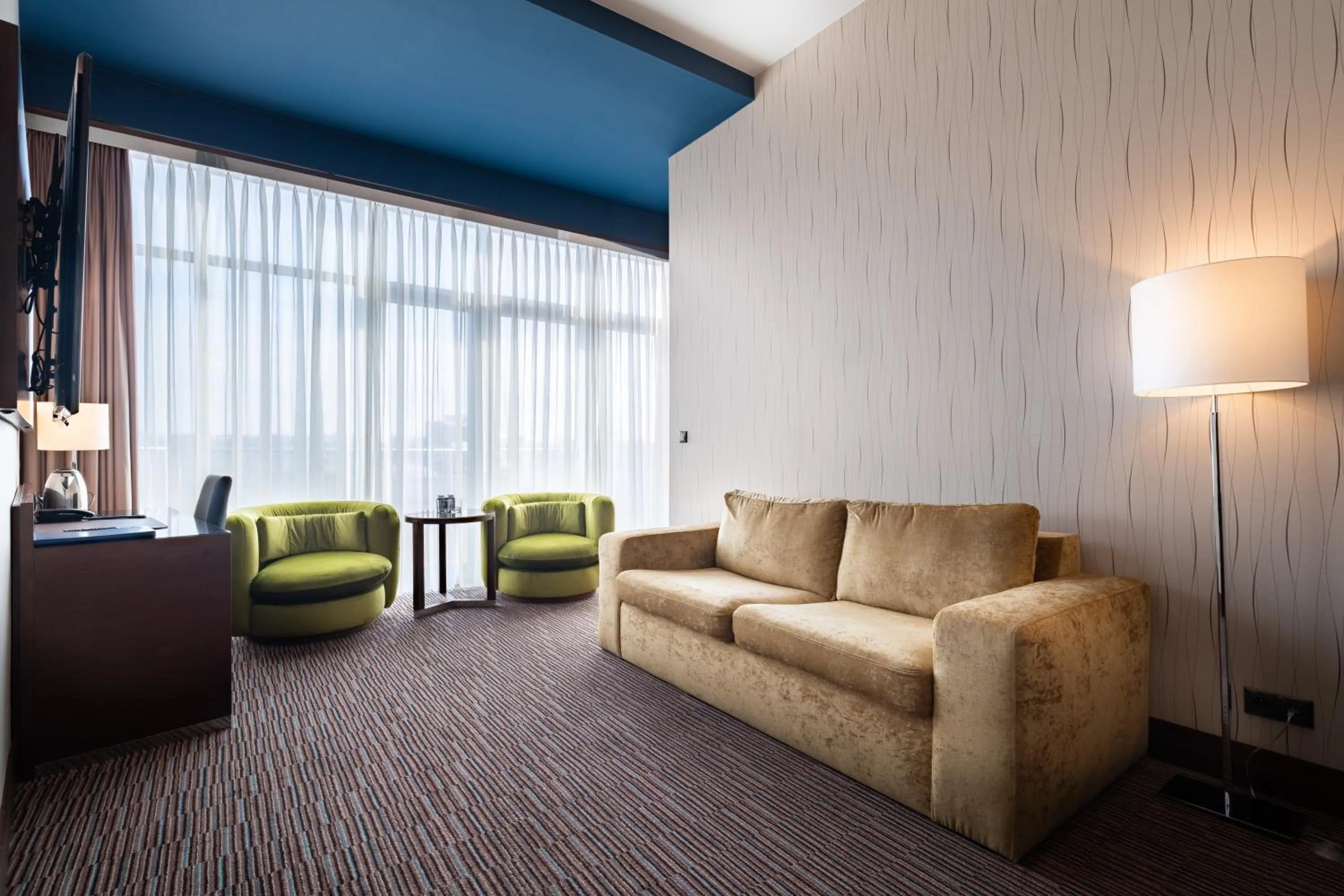 Seating area in Copernicus Toruń Hotel