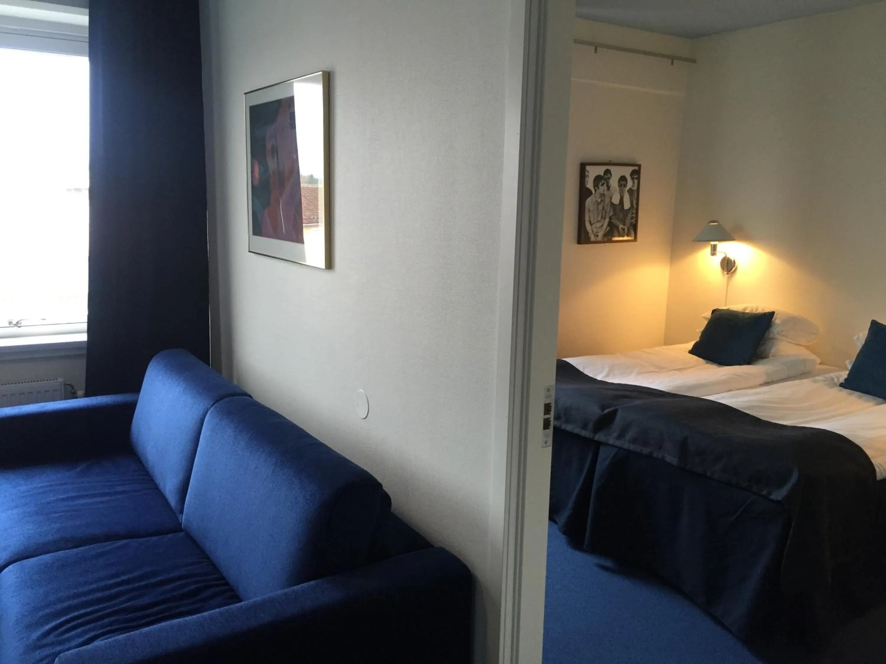 Bed in Hotell Hulingen