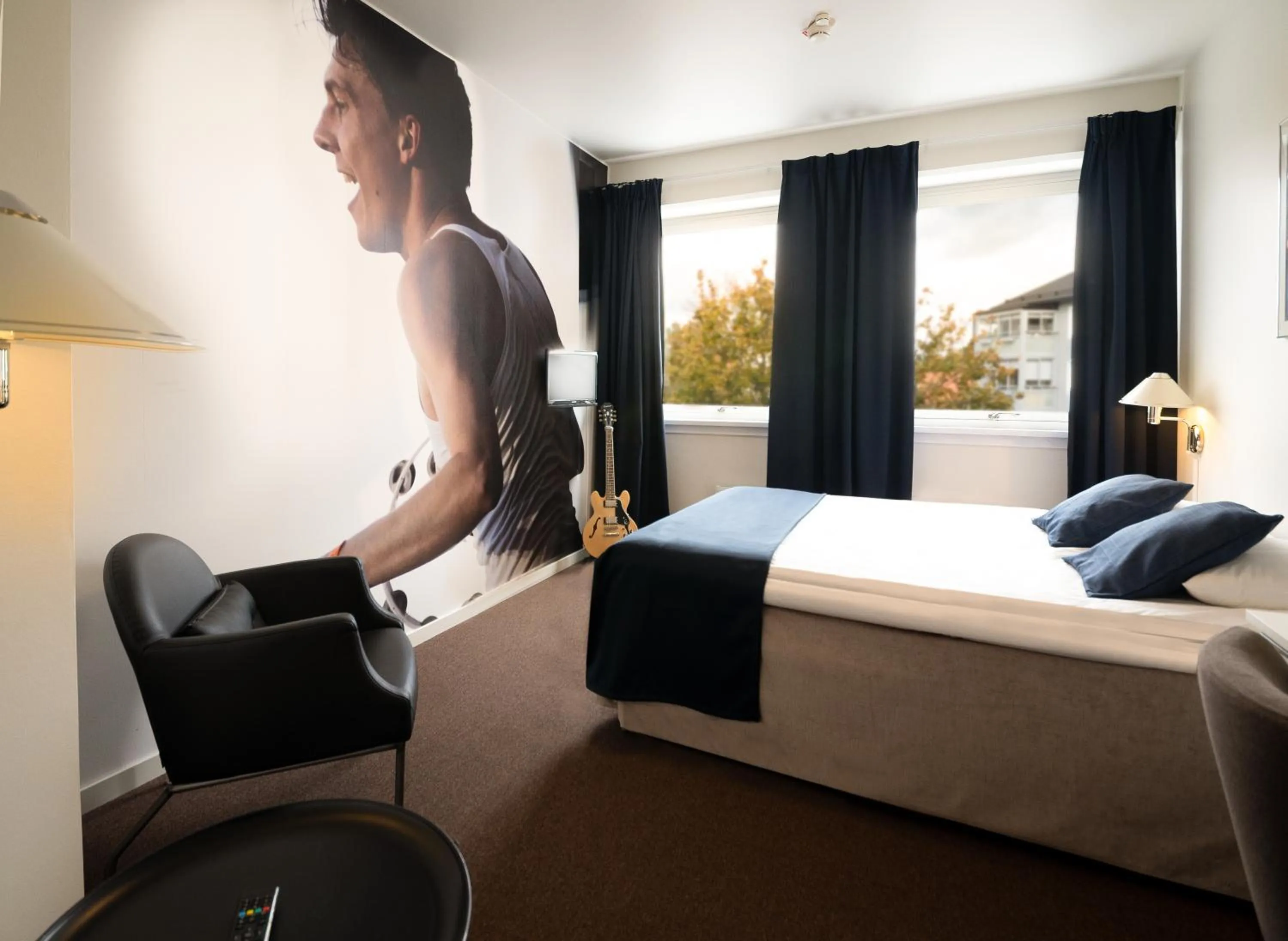 Bed in Hotell Hulingen