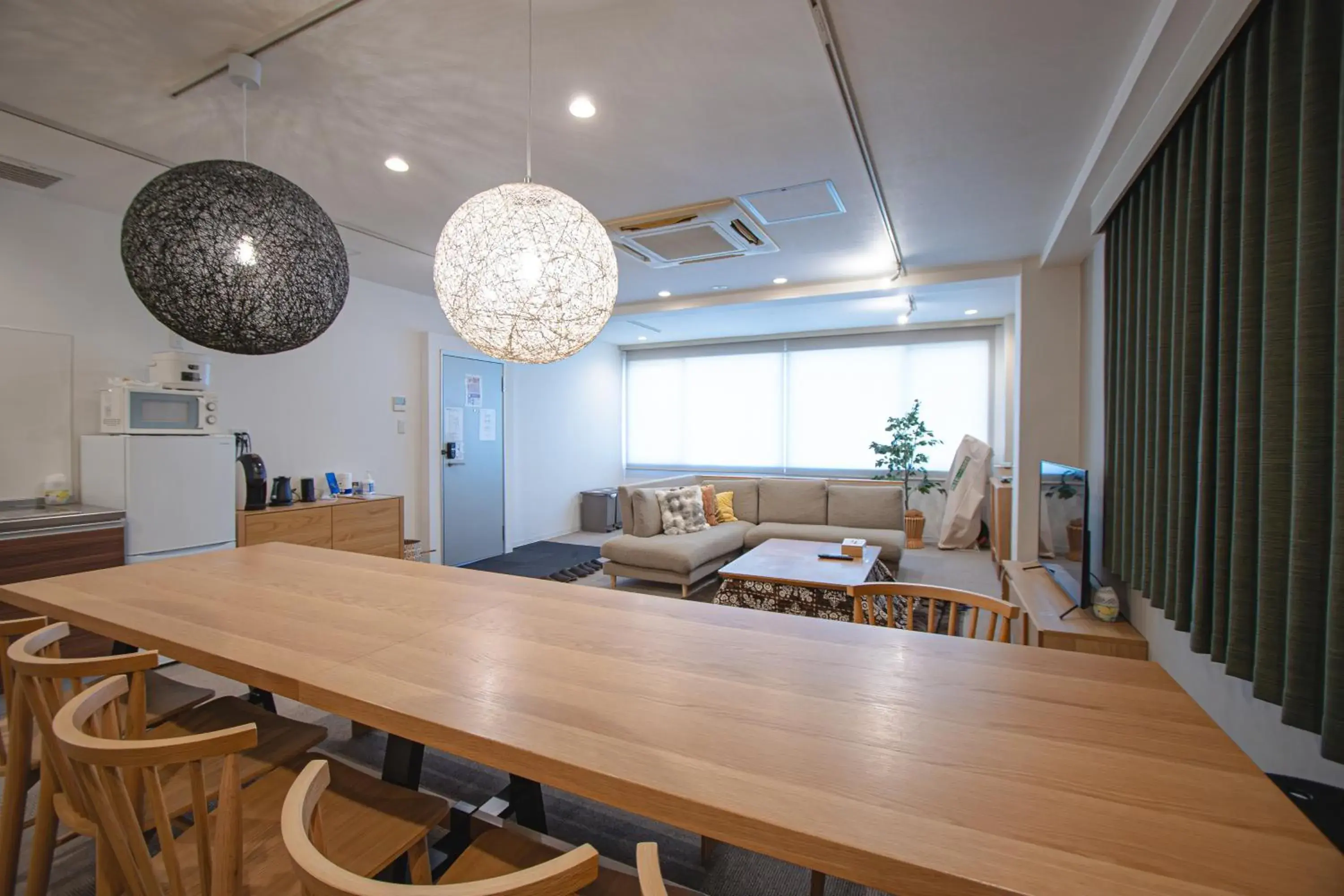 Living room in INOVE VILLA OSAKA -118 sqm , 2 Bedrooms , 7 Double Beds Living room in INOVE VILLA OSAKA -118 sqm , 2 Bedrooms , 7 Double Beds