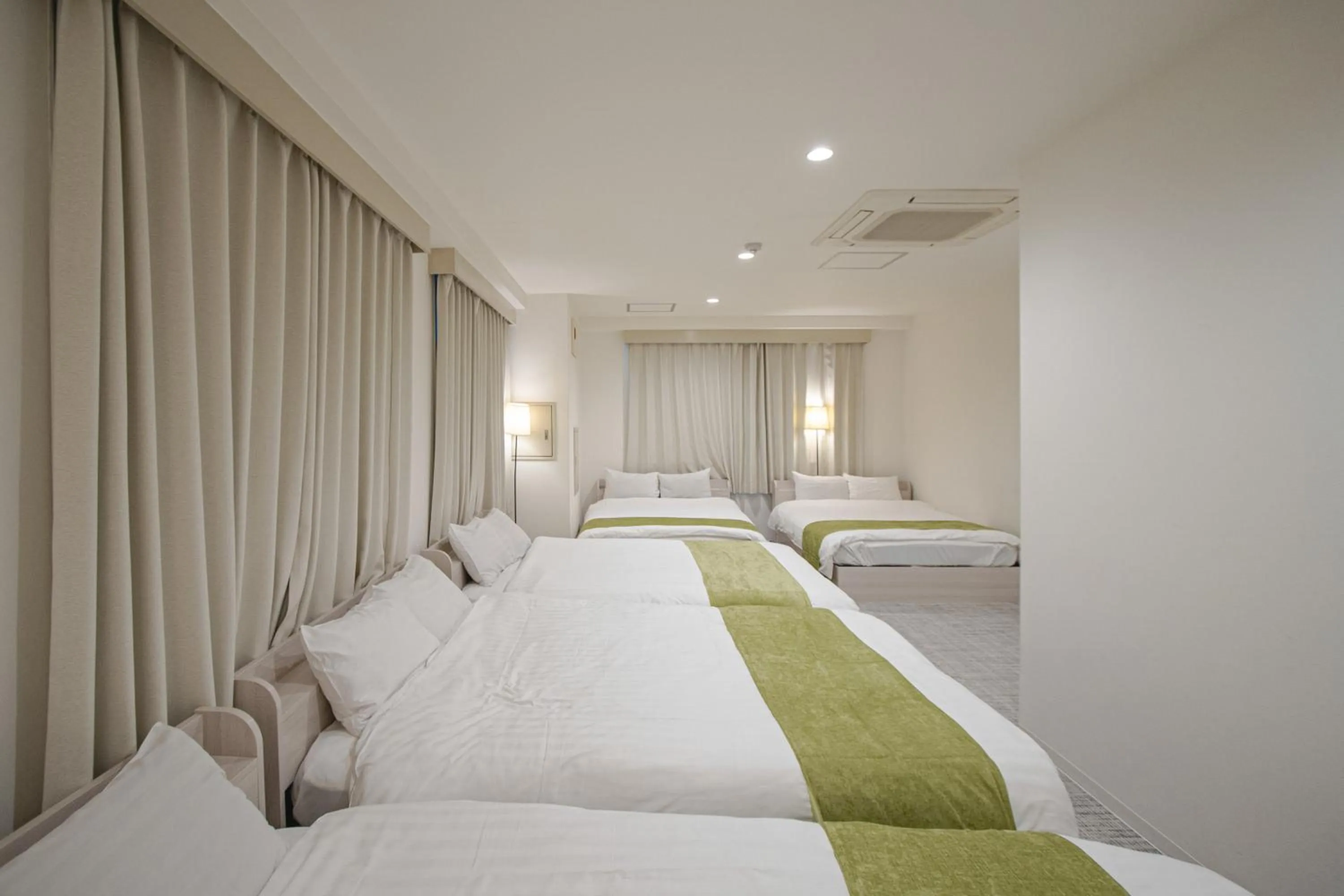 Bed in INOVE VILLA OSAKA -118 sqm , 2 Bedrooms , 7 Double Beds