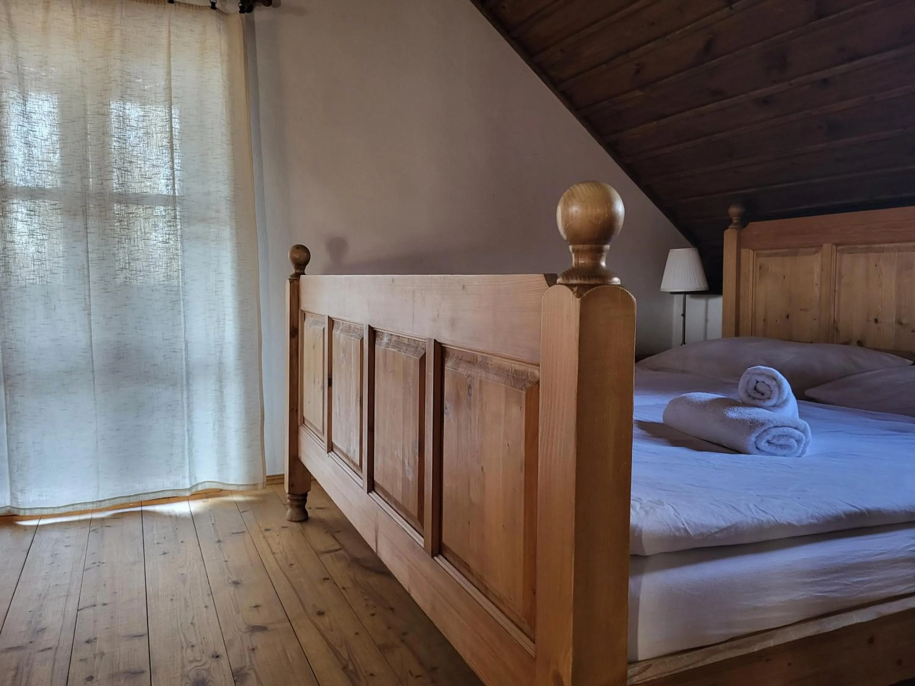Bed in Apartmány Červený Dvůr