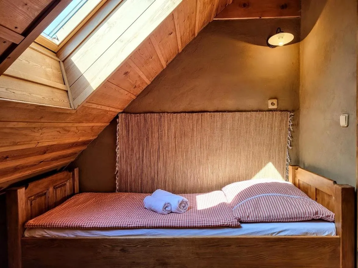 Bed in Apartmány Červený Dvůr