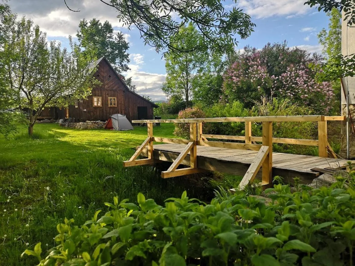 Garden in Apartmány Červený Dvůr