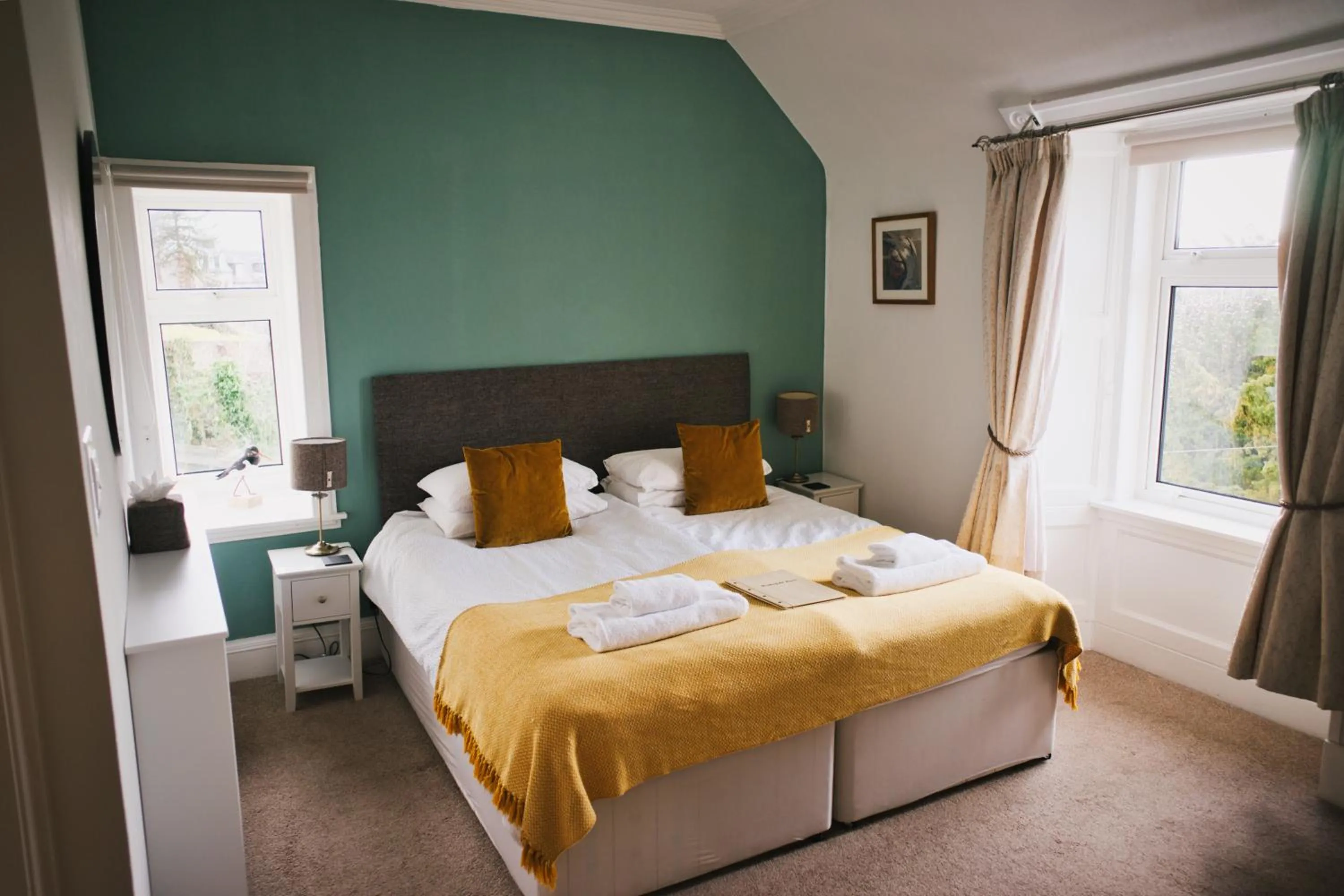 Bed in Heatherfield House