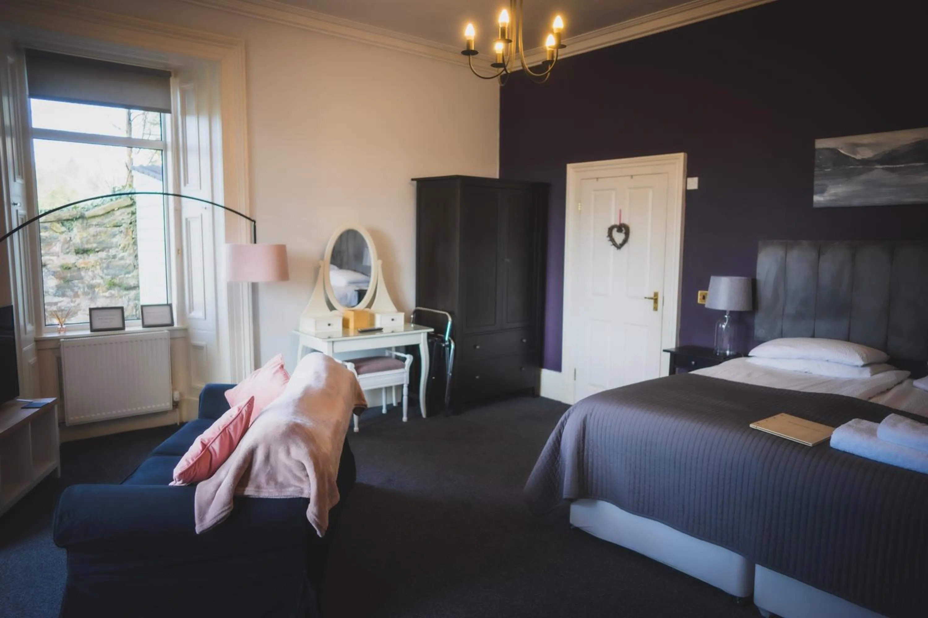 Bed in Heatherfield House