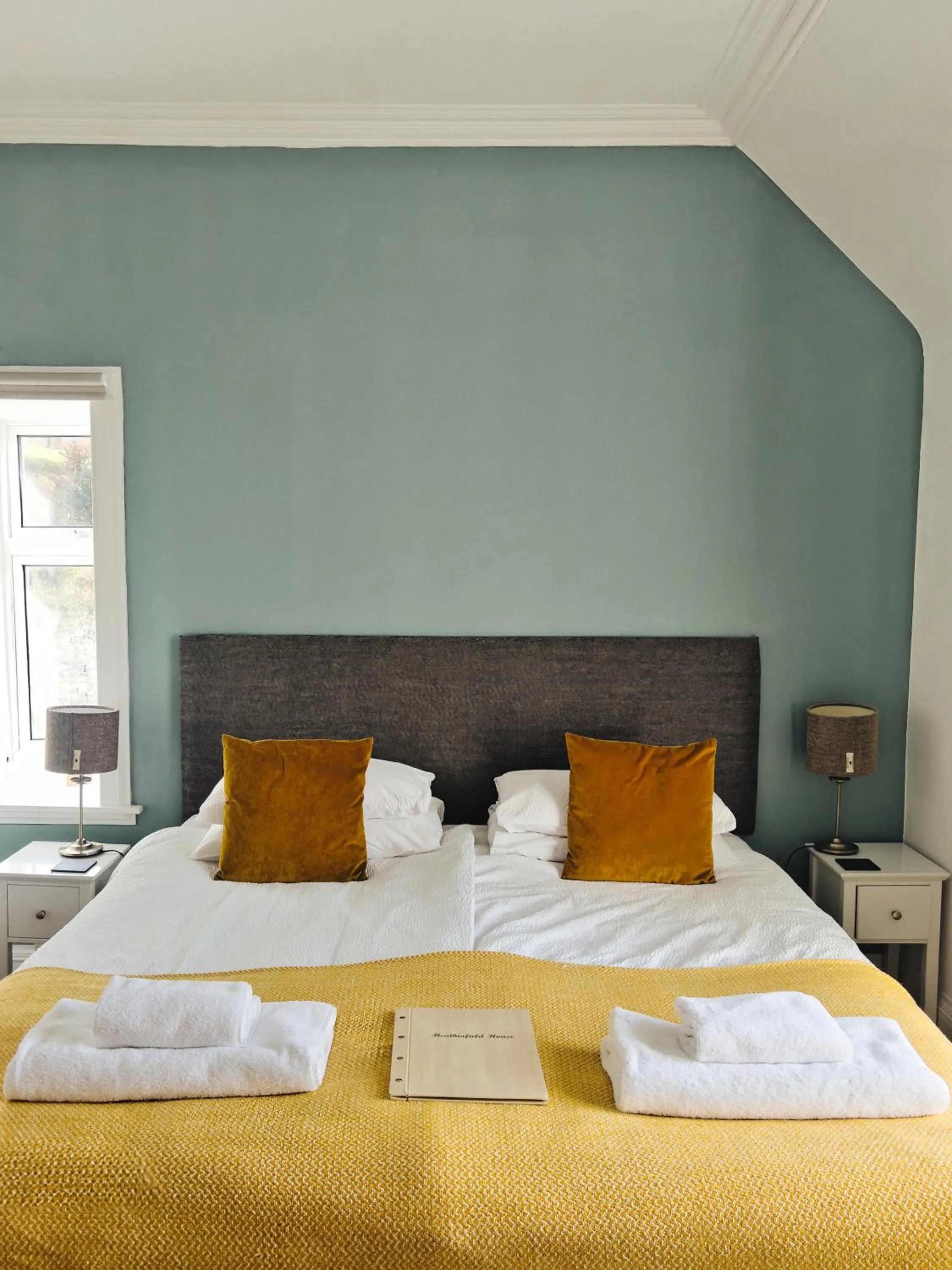 Bed in Heatherfield House