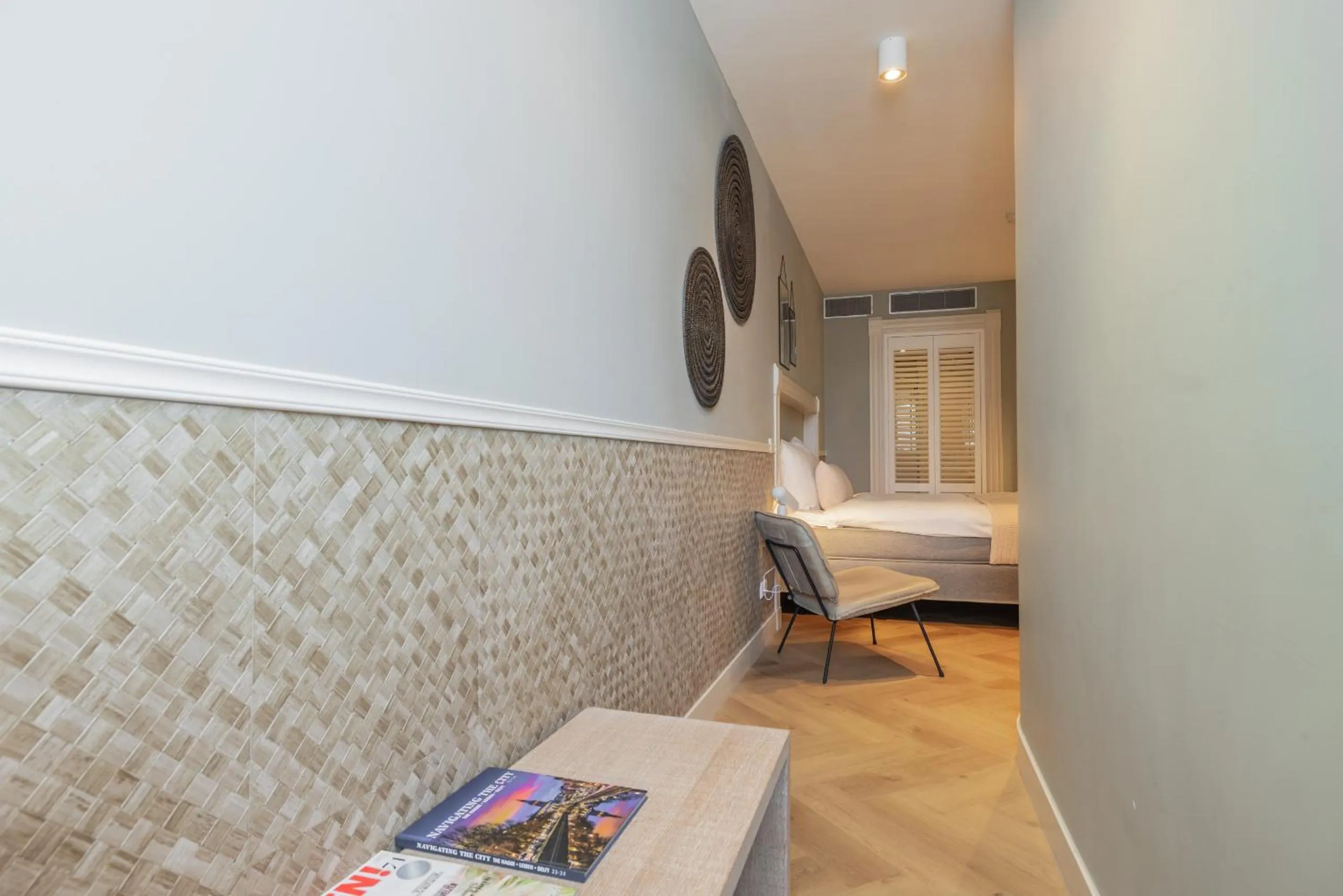 Bed in City Hotel Rembrandt